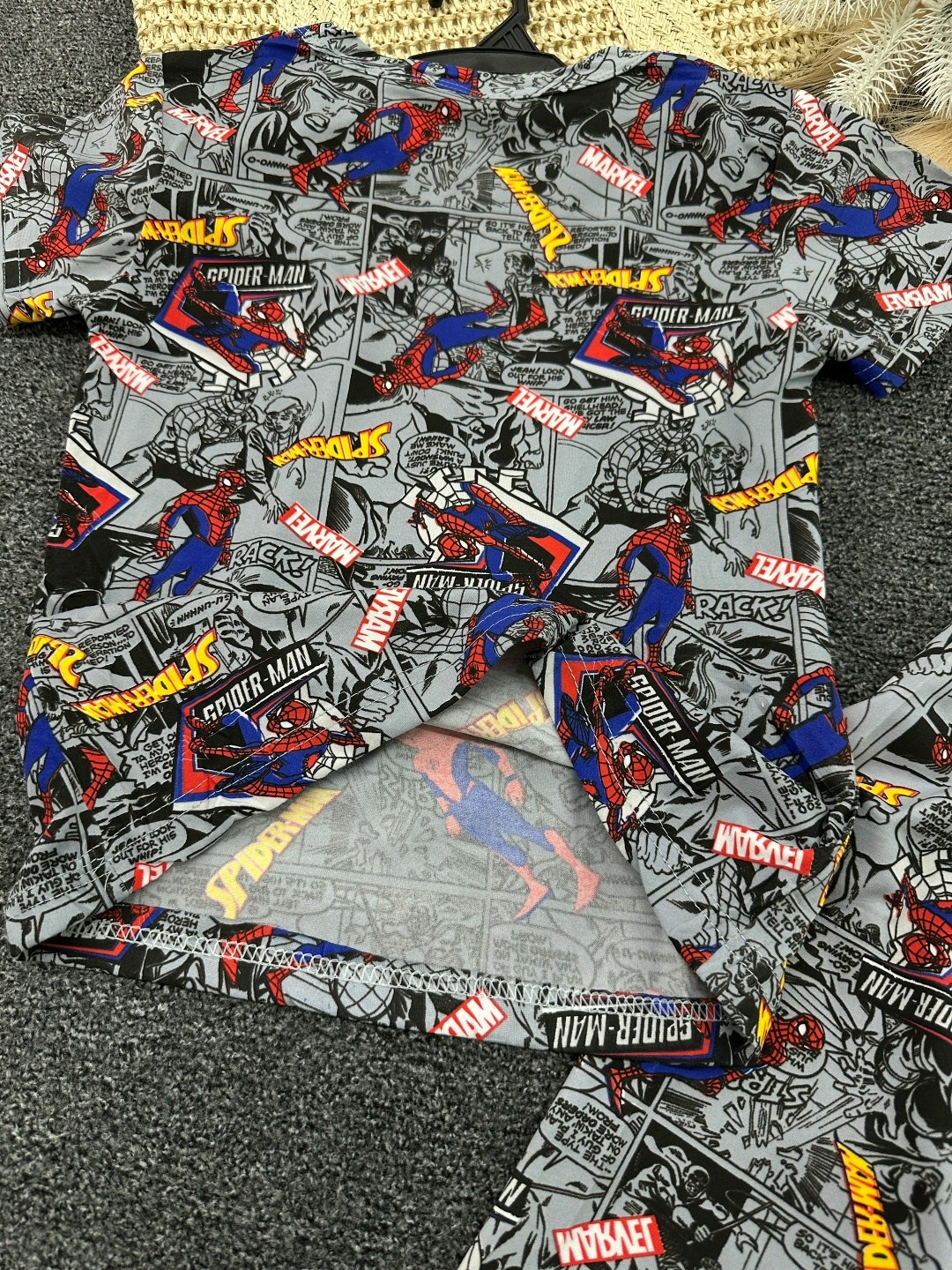 пижама для мальчика,пижама человек паук для мальчика,пижама комплект,пижама детская,пижама домашний одежда