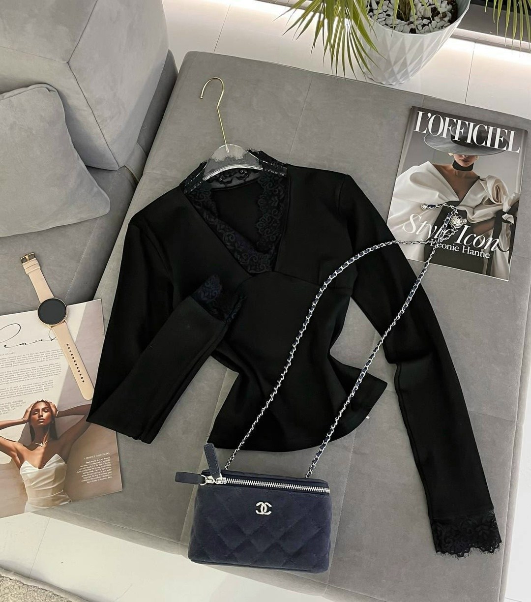 топ серый с длинным рукавом с кружевным вырезом,топ с длинным рукавом с кружевным вырезом asania цвет серый,топ с длинным рукавом с кружевным вырезом asania,одежда женская,топ с длинным рукавом с круж