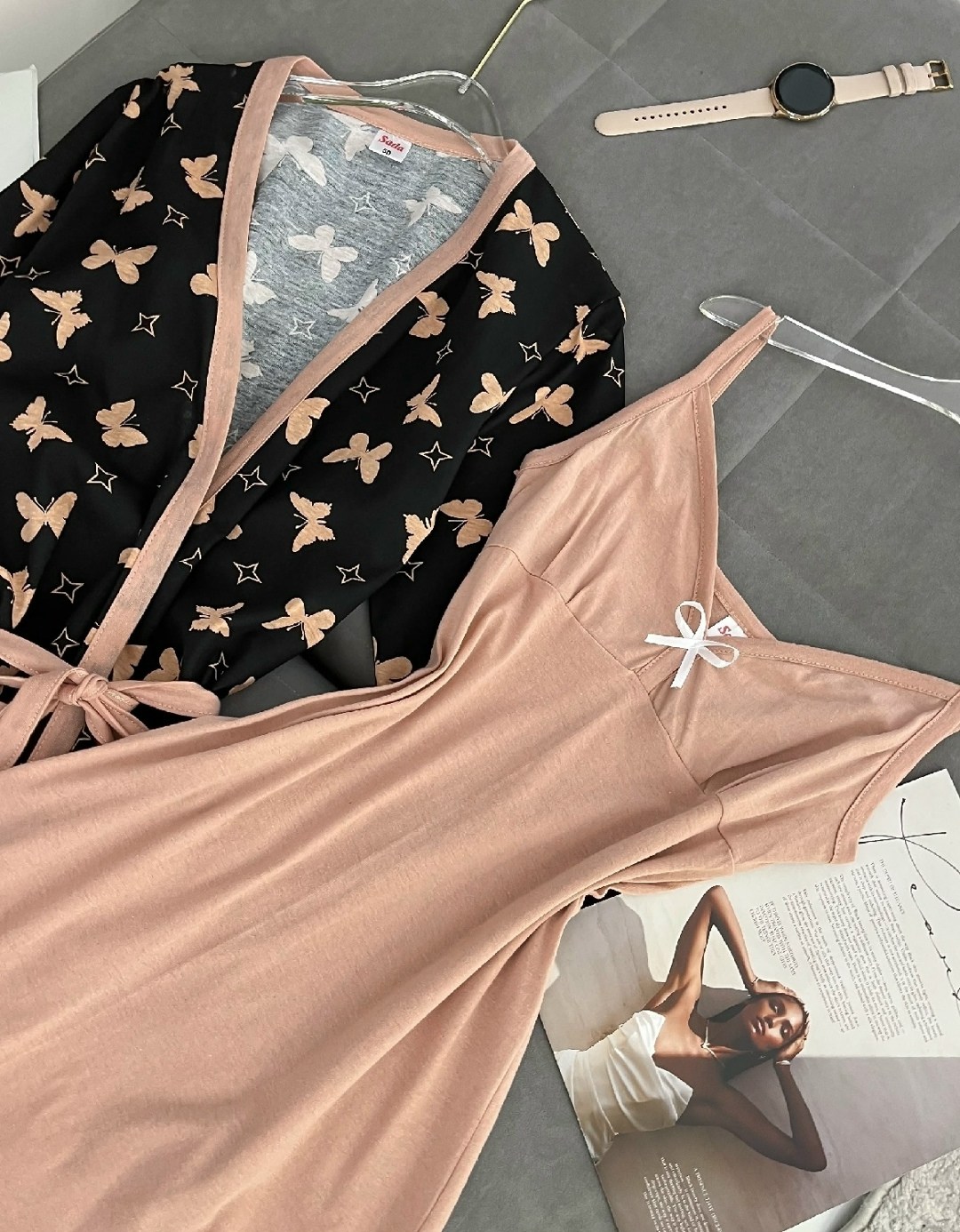 комплект халат и сорочка женская,комплект сорочка халат,халат и сорочка,женская пижама комплект,комплект пижама