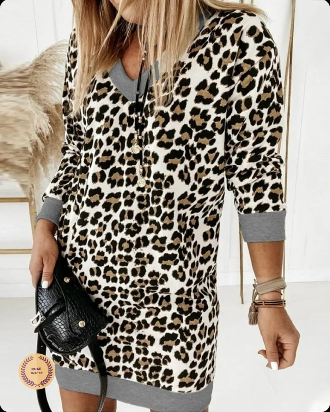 платье с леопардовым принтом,туники из леопардовой ткани,леопардовые платья,платье женское леопардовое,трикотажное платье