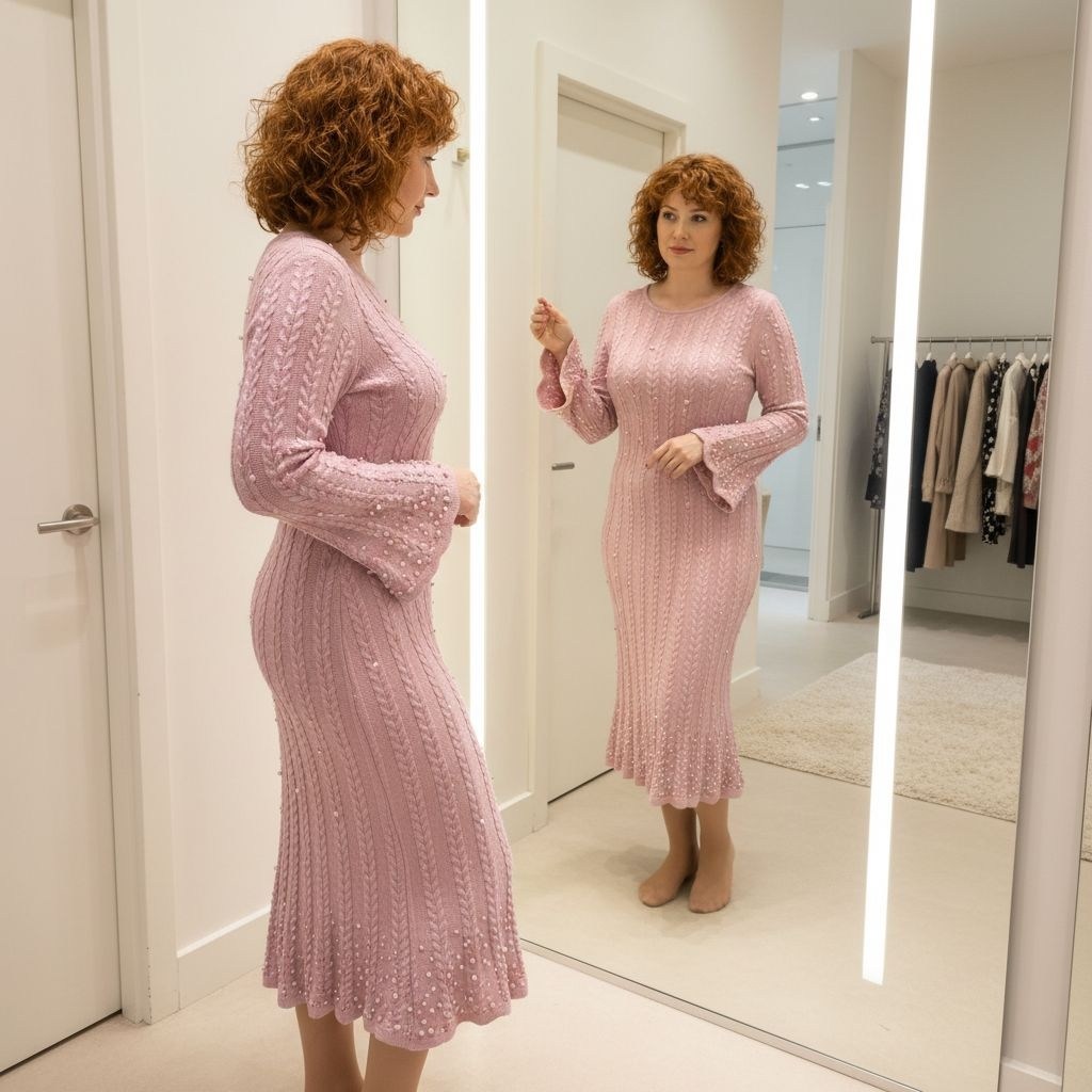 вязаное длинное платье,трикотажное платье,женское платье вязаное,розовое трикотажное платье в рубчик,женские платья длинные