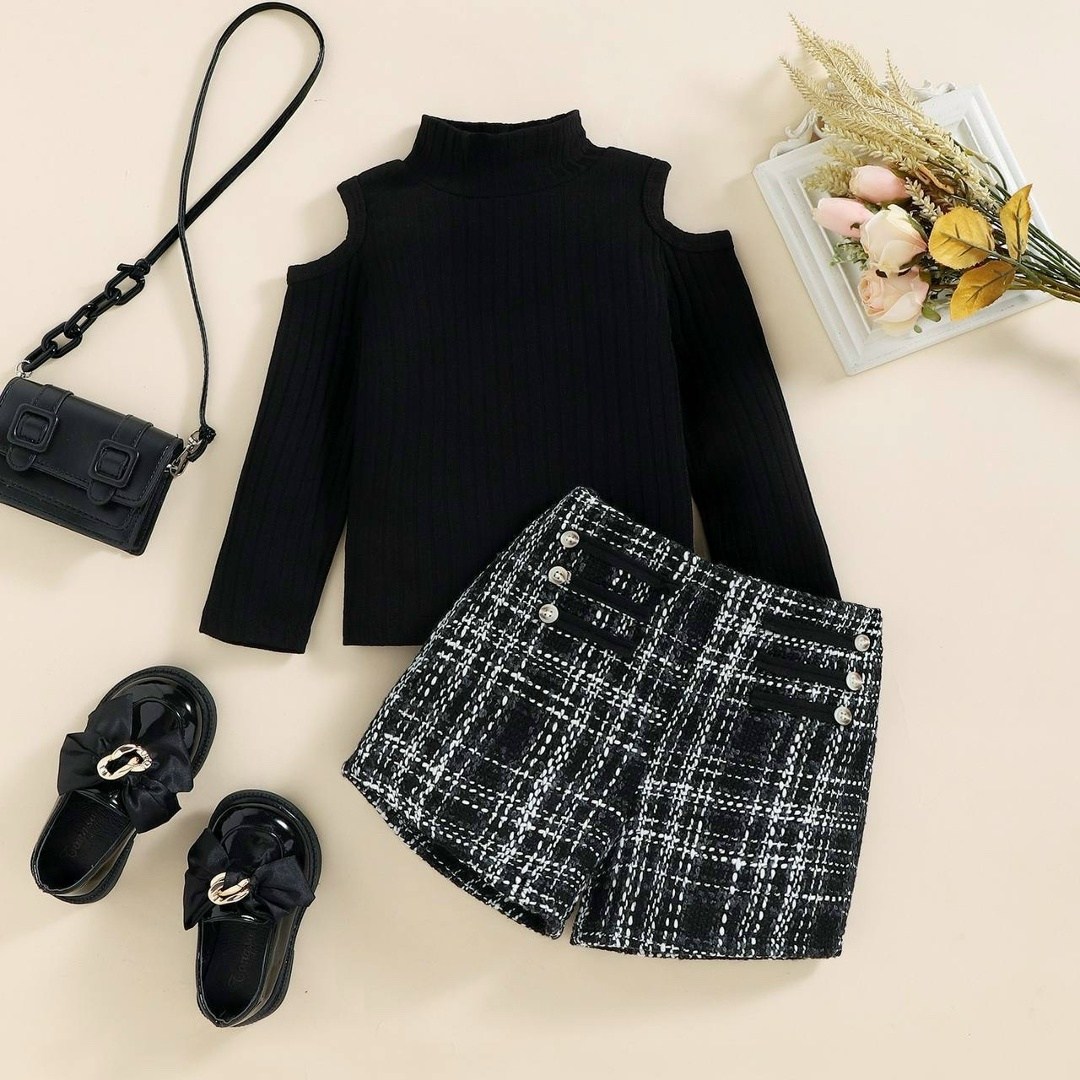 комплект одежды для маленьких девочек,комплект осенней одежды для маленьких девочек,комплект одежды для девочек,комплект одежды для маленьких девочек из двух,комплект одежды для детей