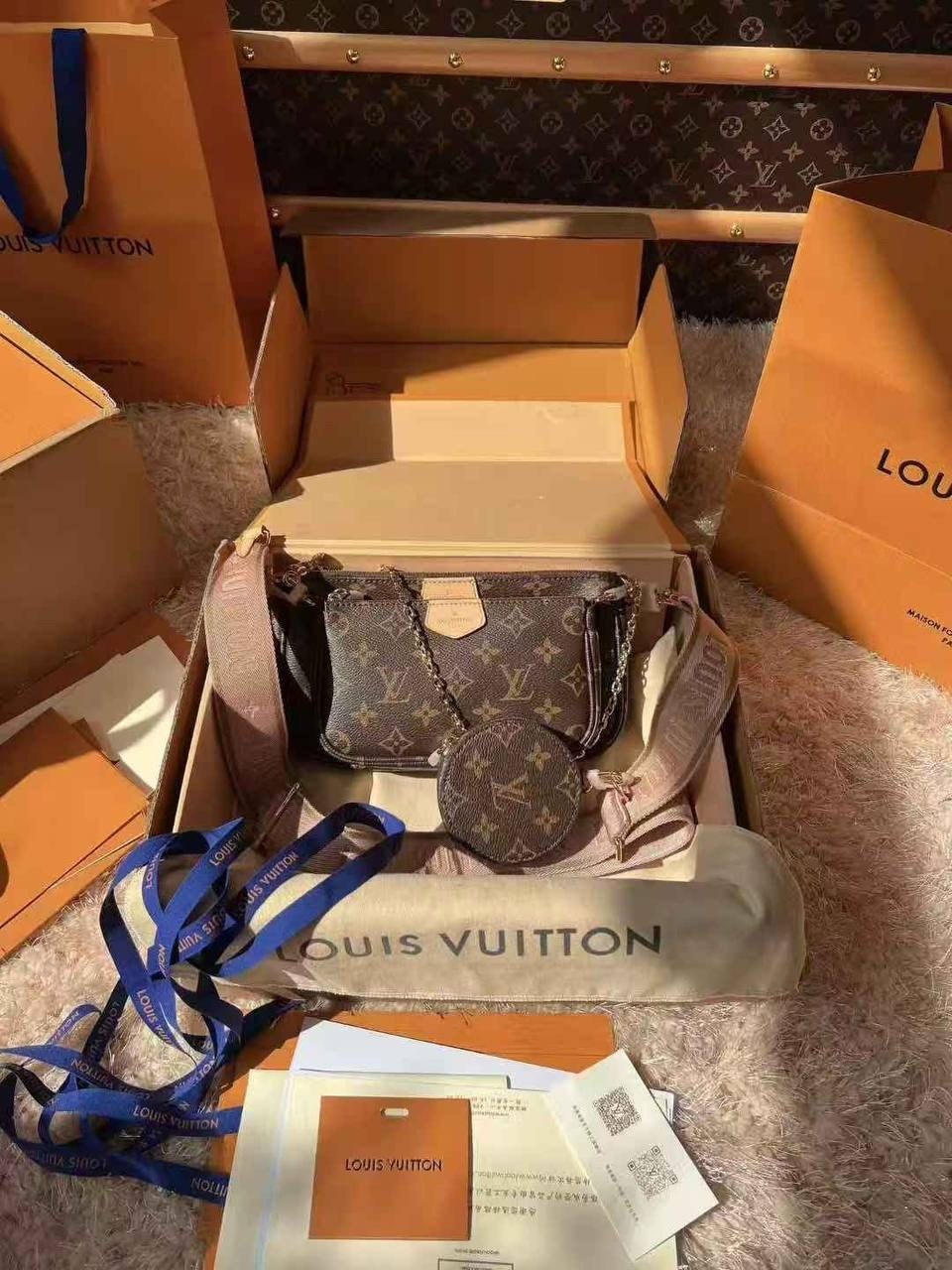 луи виттон сумка,louis vuitton multi pochette,сумка женская louis vuitton,сумка луи виттон 3 в 1 оригинал,сумка луи витон мульти почете оригинал