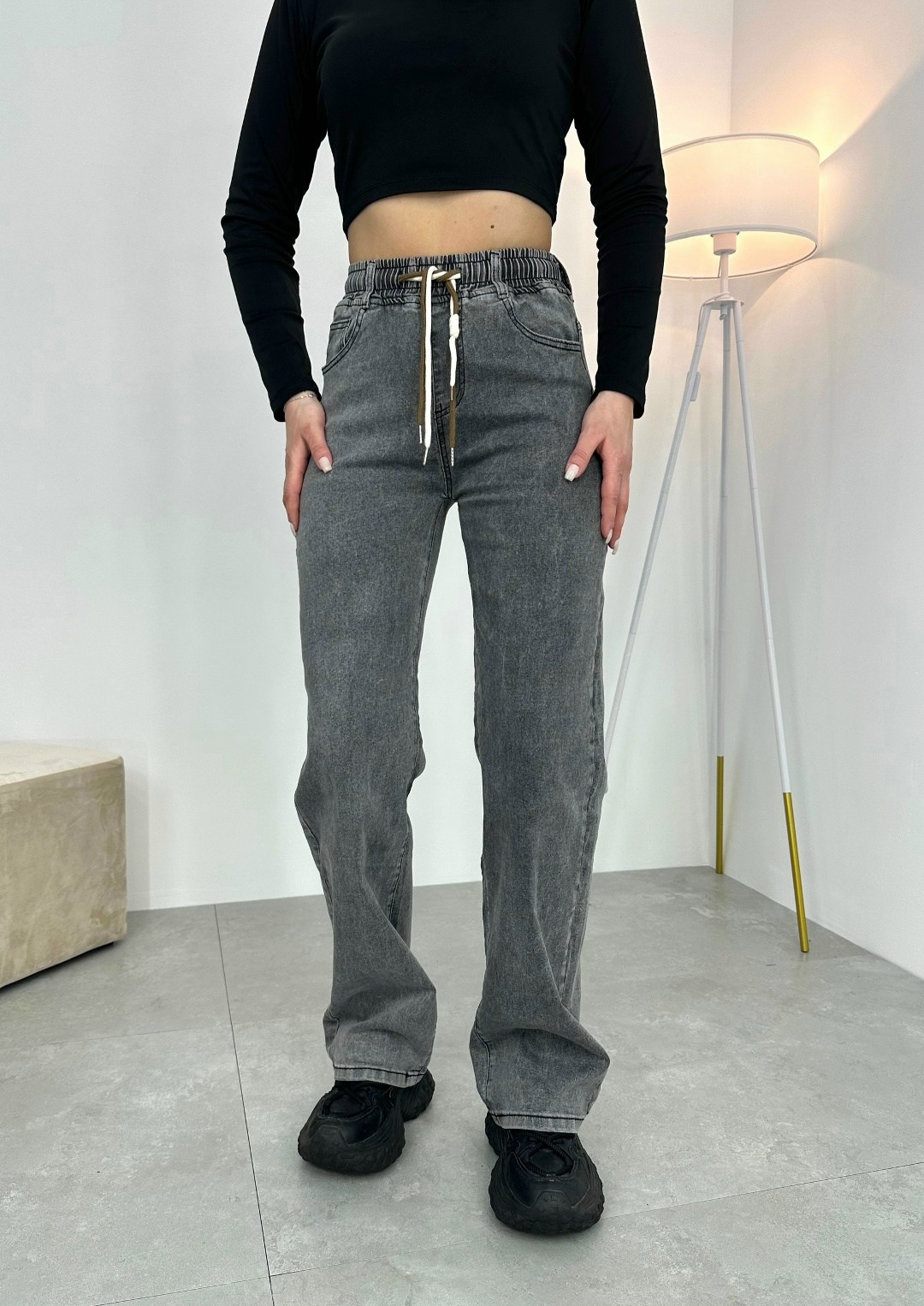 джинсы женские,джинсы,джинсы женские широкие,джинсы широкие,серые джинсы широкие