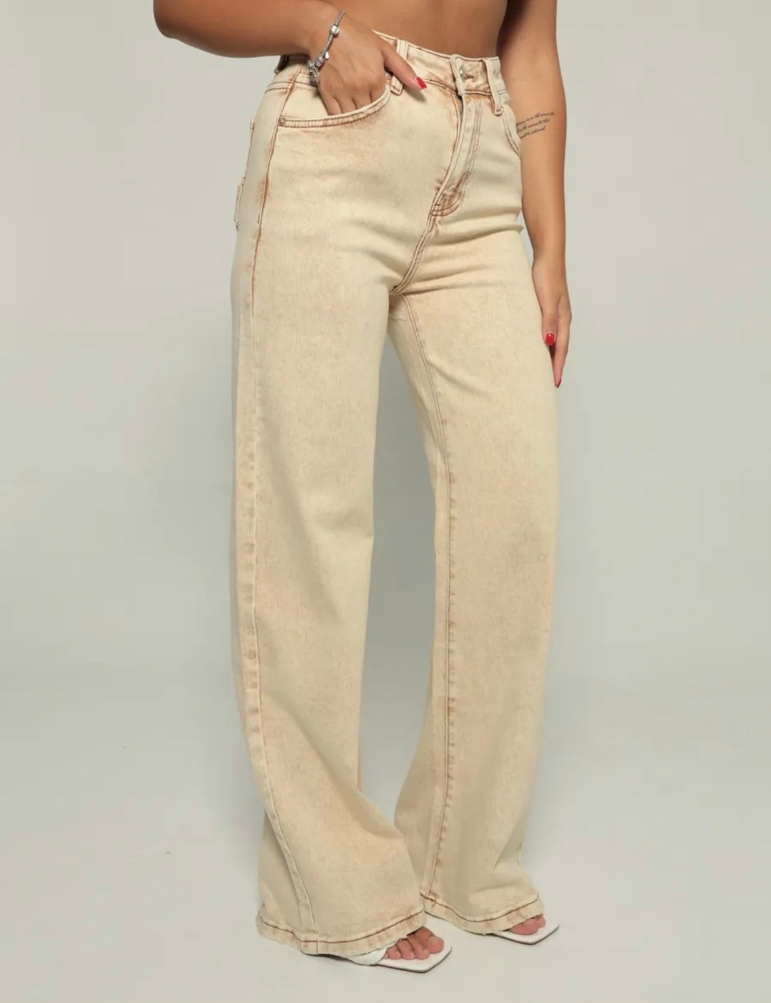 бежевые джинсы,джинсы женские бежевые,бежевые джинсы женские широкие,женские джинсы,джинсы широкие с высокой посадкой lolo blues