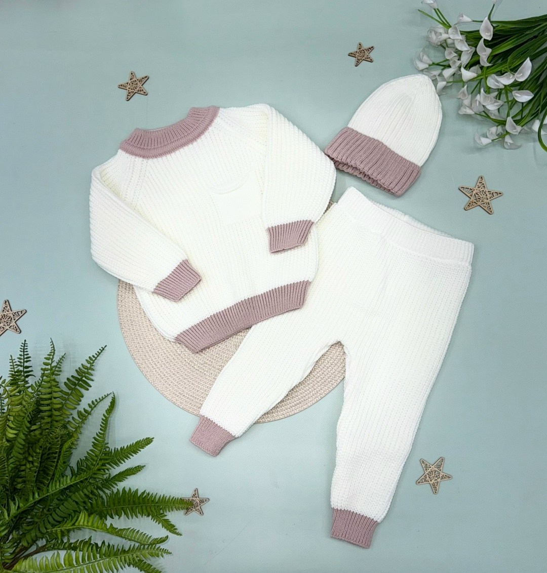 шерстяные костюмы для малышей,вязаный костюм для новорожденного малыша жанэт,штанишки для новорожденного,вязаный комплект,вязаный костюм тройка для новорожденного малыша утепленный жанэт
