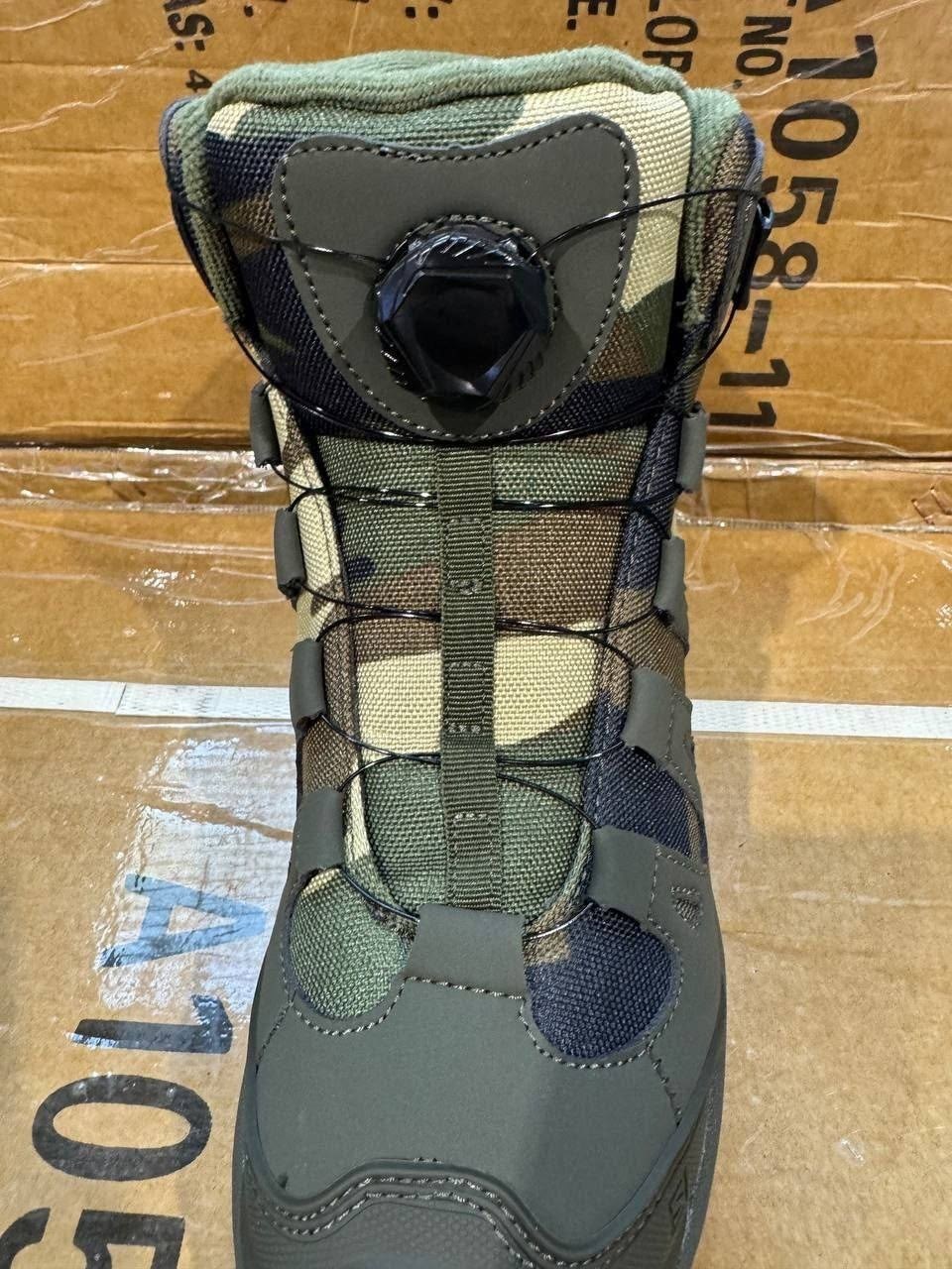 ботинки треккинговые мембранные elkland 188 хакки,тактическая ,тактические ботинки,ботинки элитспец elkland 169 тактические треккинговые олива,