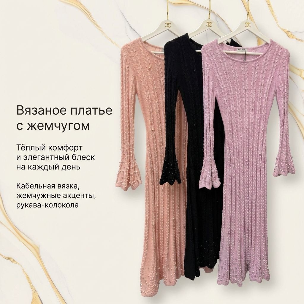 вязаное платье с длинным рукавом,трикотажное платье,платье вязаное женское,вязаное длинное платье,вязаное платье