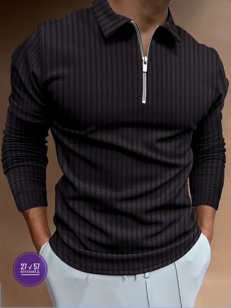 рубашка поло мужская,мужская рубашка поло с длинными рукавами, мужская одежда,мужская кофта,джемпер мужской