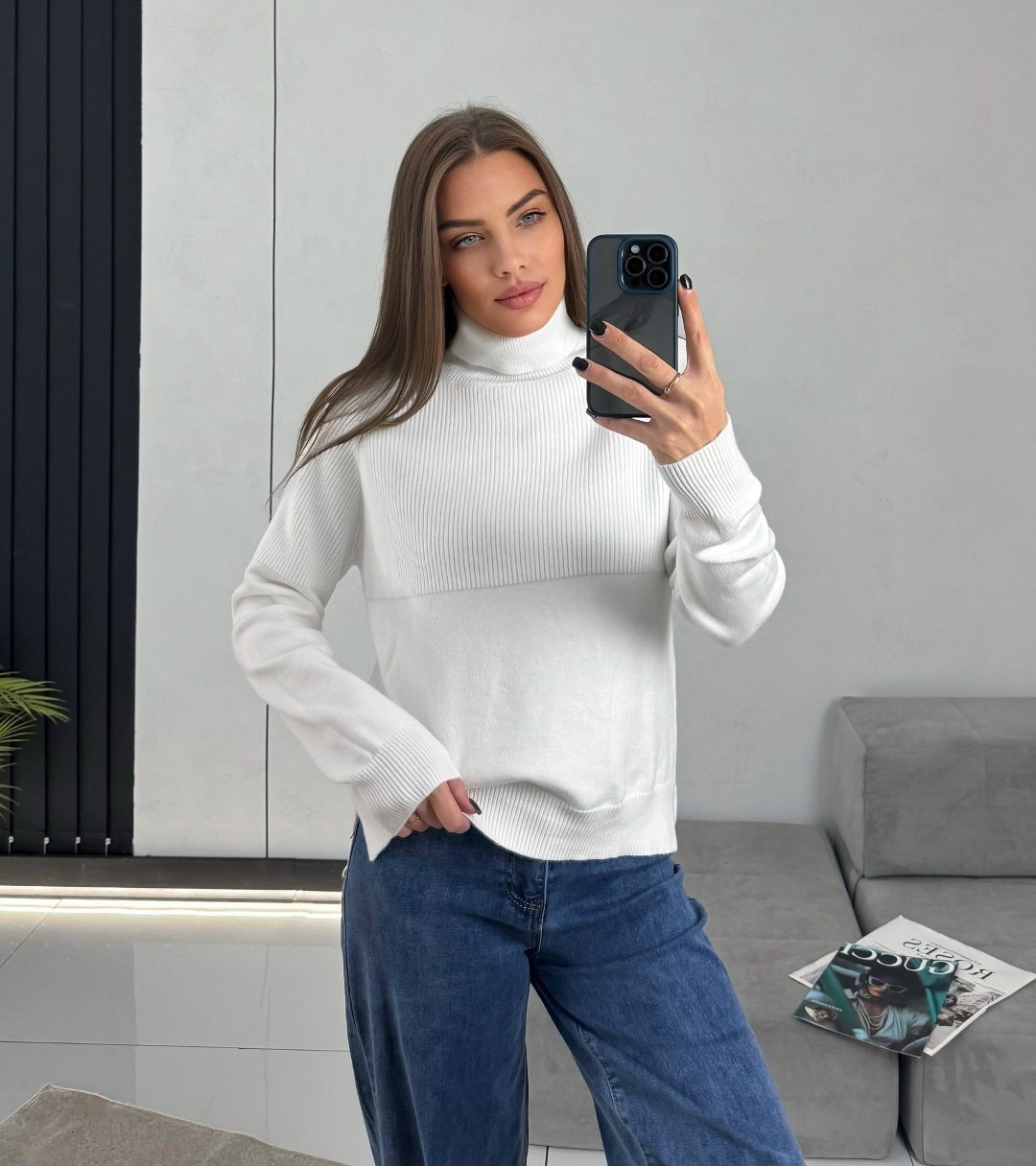 кофта женская,женский джемпер,свитер женский,водолазка гладкая,белый свитер женский