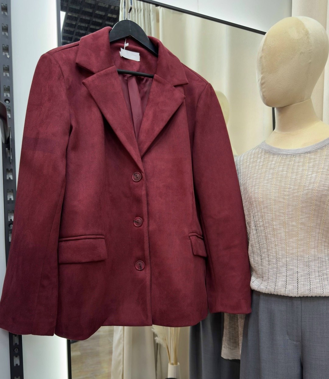 пиджак женский оверсайз,пиджак замшевый удлиненный tizara,пиджак женский,пиджак и жакет,бордовый пиджак