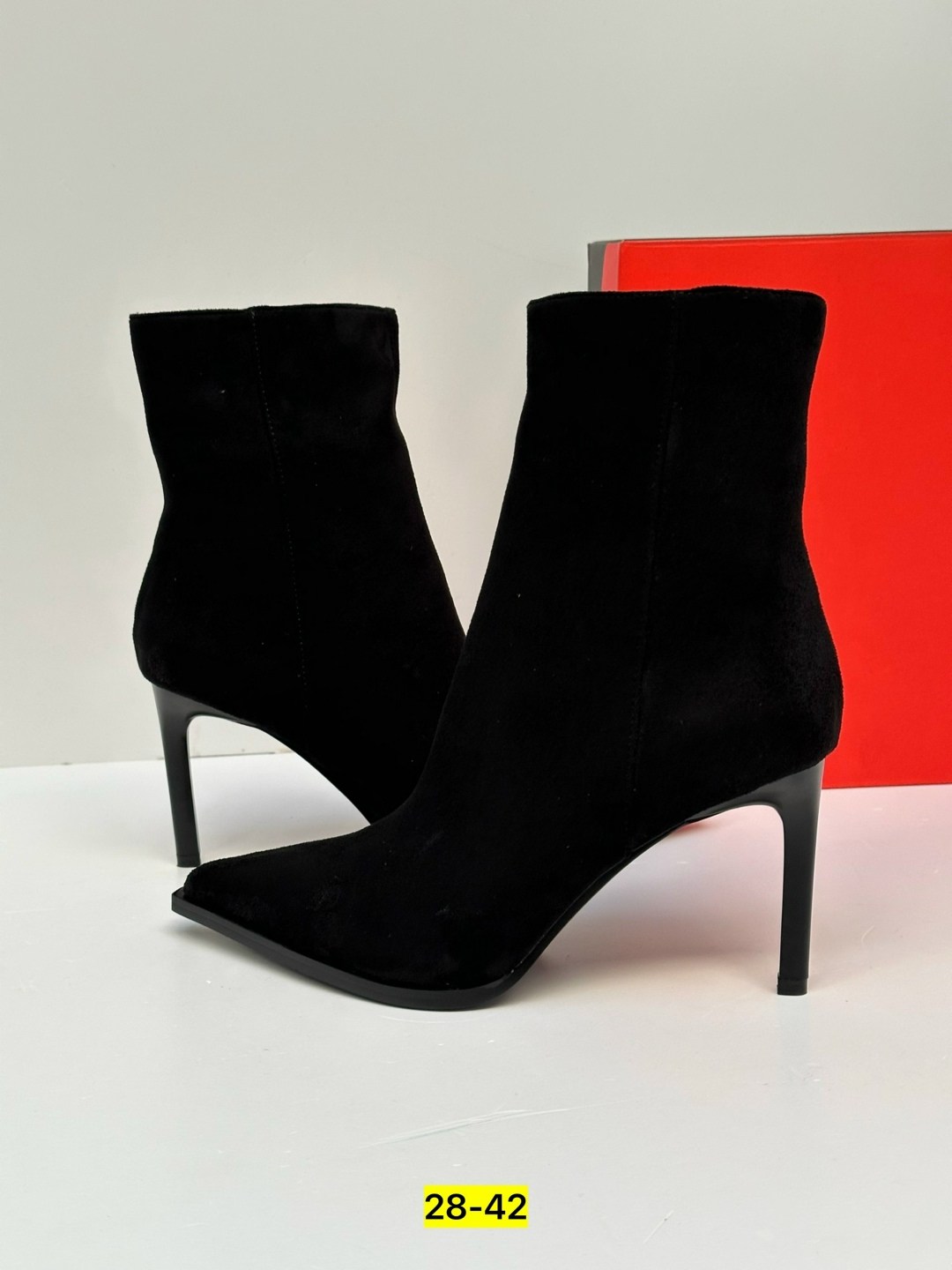 ботильоны замшевые,женские ботильоны,черные ботильоны,ботильоны,