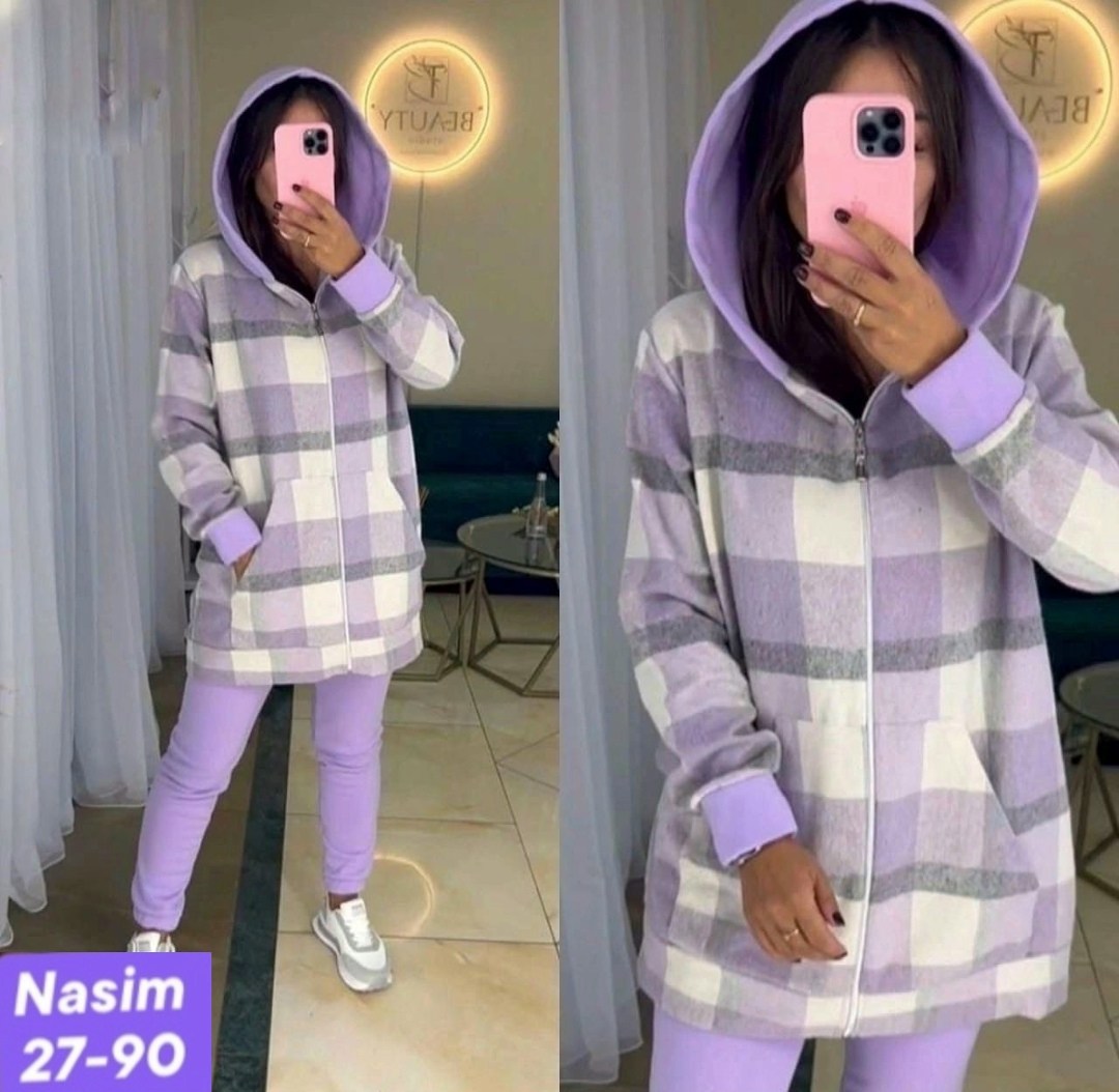 рубашка оверсайз в клетку с капюшоном,костюм двойка кашемир,костюм женский тройка,женский костюм на флисе,спортивный женский костюм двойка на флисе в клетку