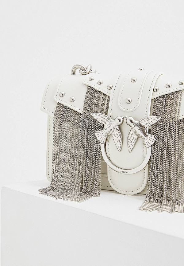 сумка женская pinko,сумка pinko,сумка pinko из натуральной кожи,сумка pinko mini love bag metal fringes,сумка pinko оригинал