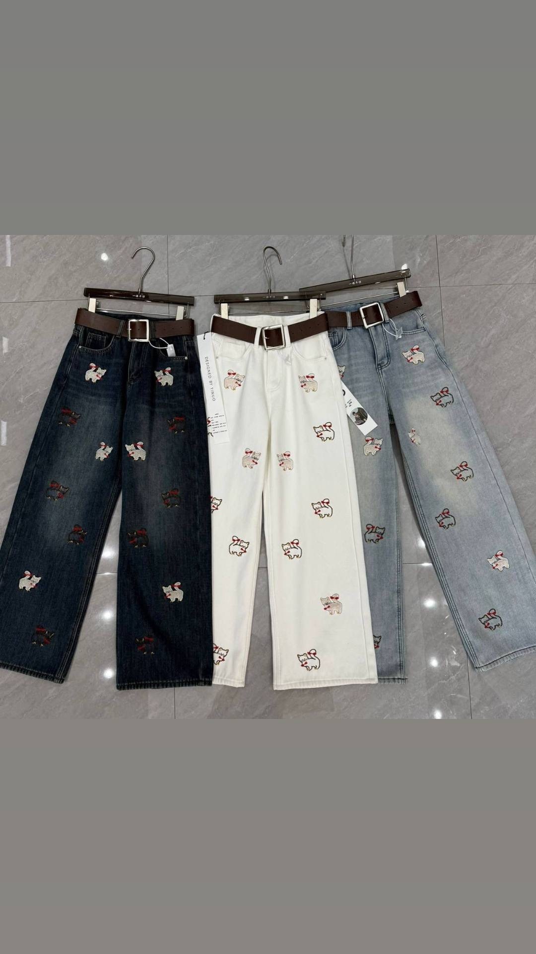 джинсы с вышивкой,женский джинсы,джинсы женские широкие,джинсы женские с вышивкой,джинсовые брюки