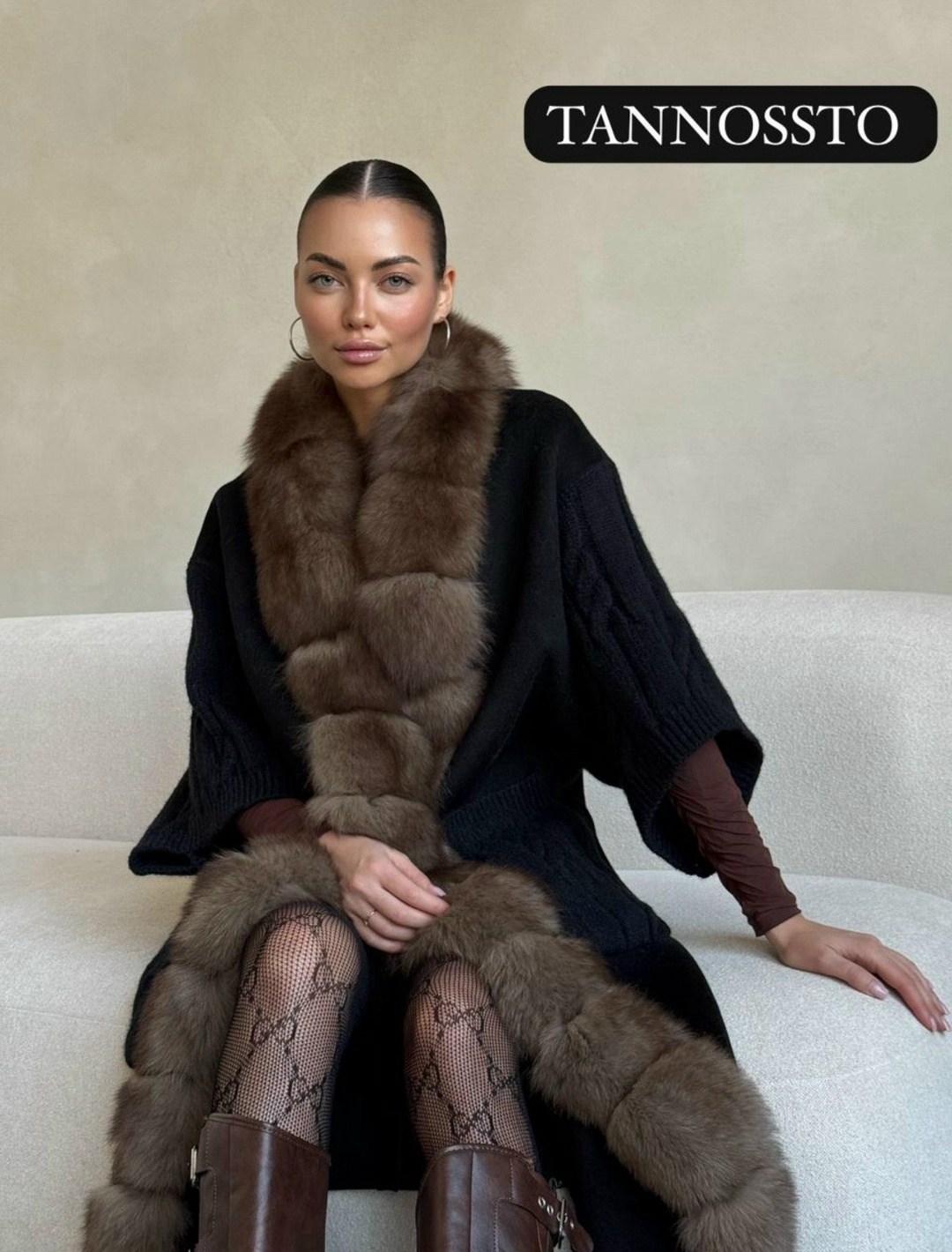 пальто из итальянского кашемира с мехом соболя,утепленное кашемировое пальто с мехом соболя,пальто из итальянского кашемира с мехом соболя yana kraft brand,пальто с соболем,кашемировое пальто с мехом