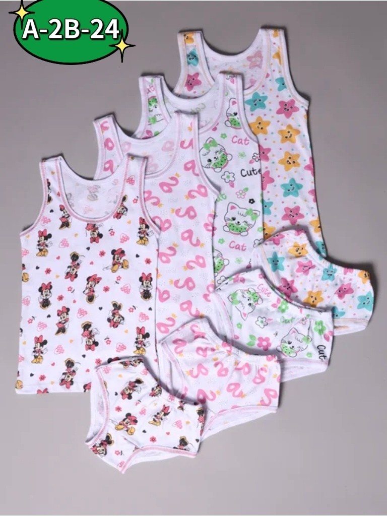 комплект майка и трусы для девочек,комплект маек и трусиков для девочки,нижнее белье для девочек комплект,комплект детский девочка (майка, трусы) № uz025,детское белье нижнее