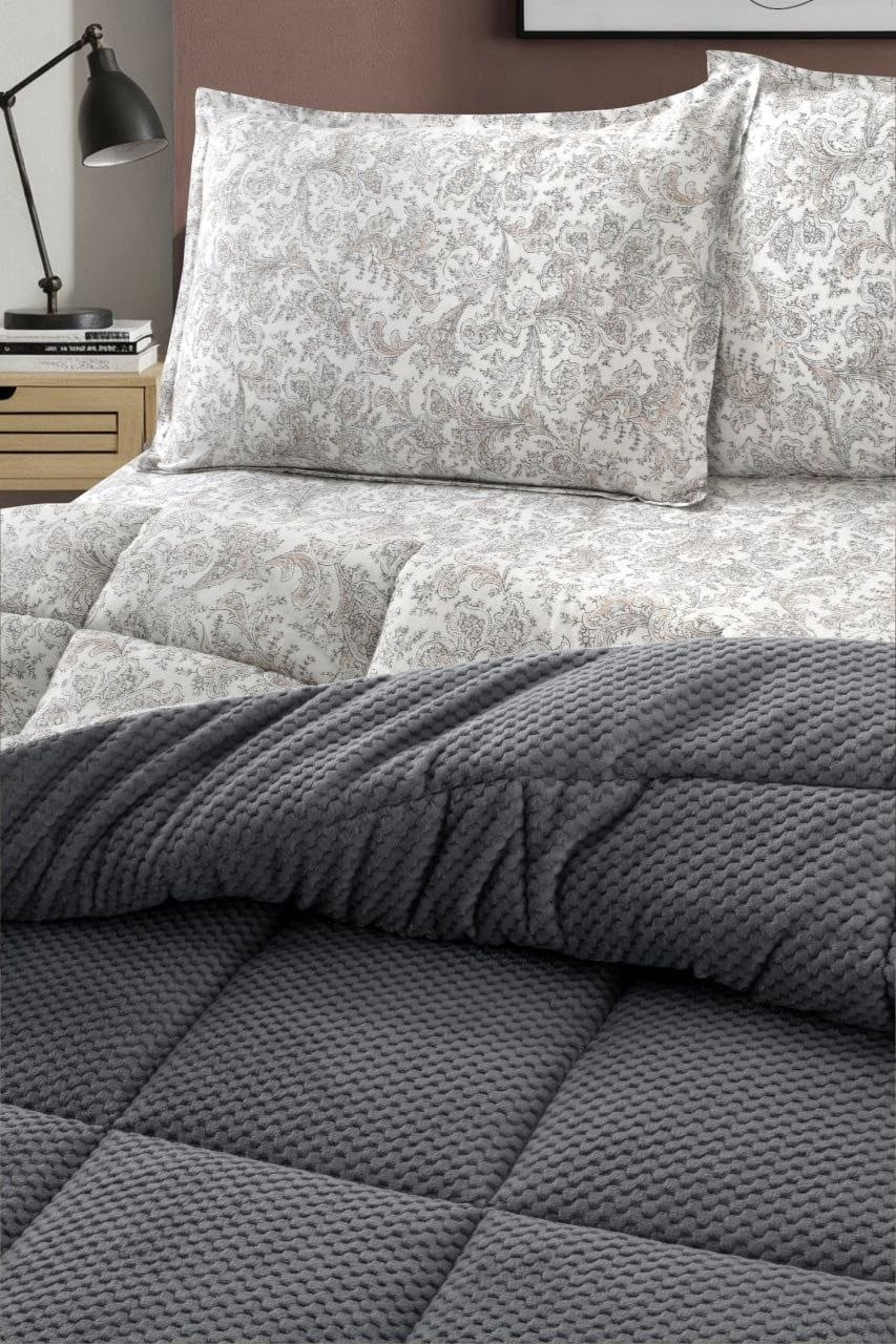 спальный комплект,комплект постельного белья,комплект постельного белья cleo с одеялом сатин,комплект с одеялом евро,комплекты