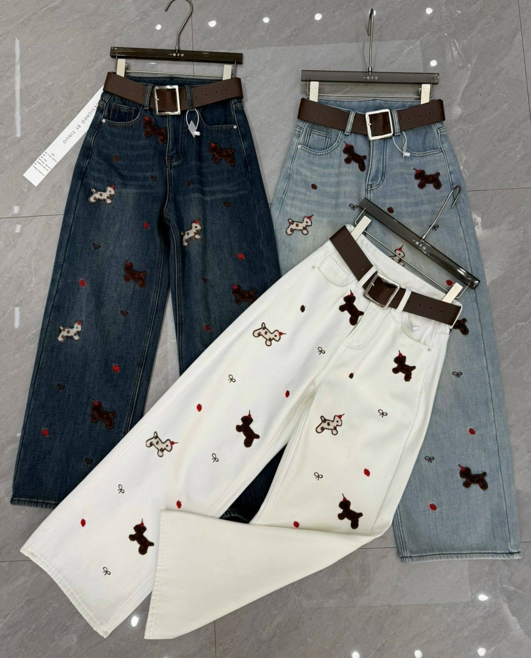 джинсы с вышивкой,женский джинсы,модные джинсы,женские джинсовые брюки,джинсы женские широкие