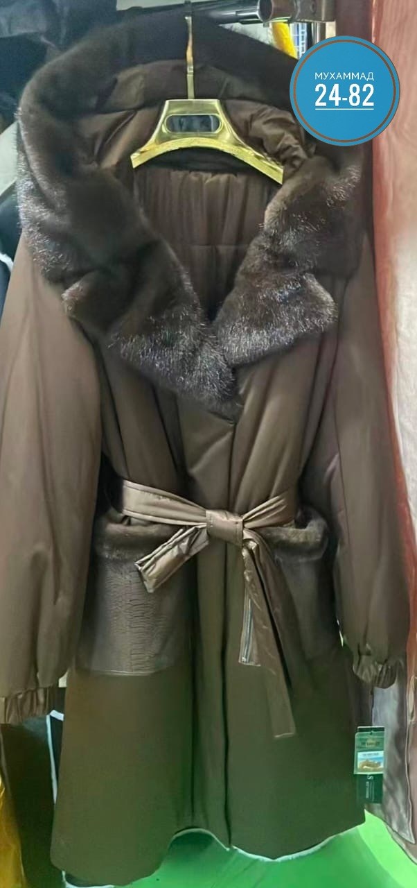 тренч с мехом,парка женская с натуральным мехом,парка с натуральным мехом,пальто с мехом,тренч парка натуральный мех женский