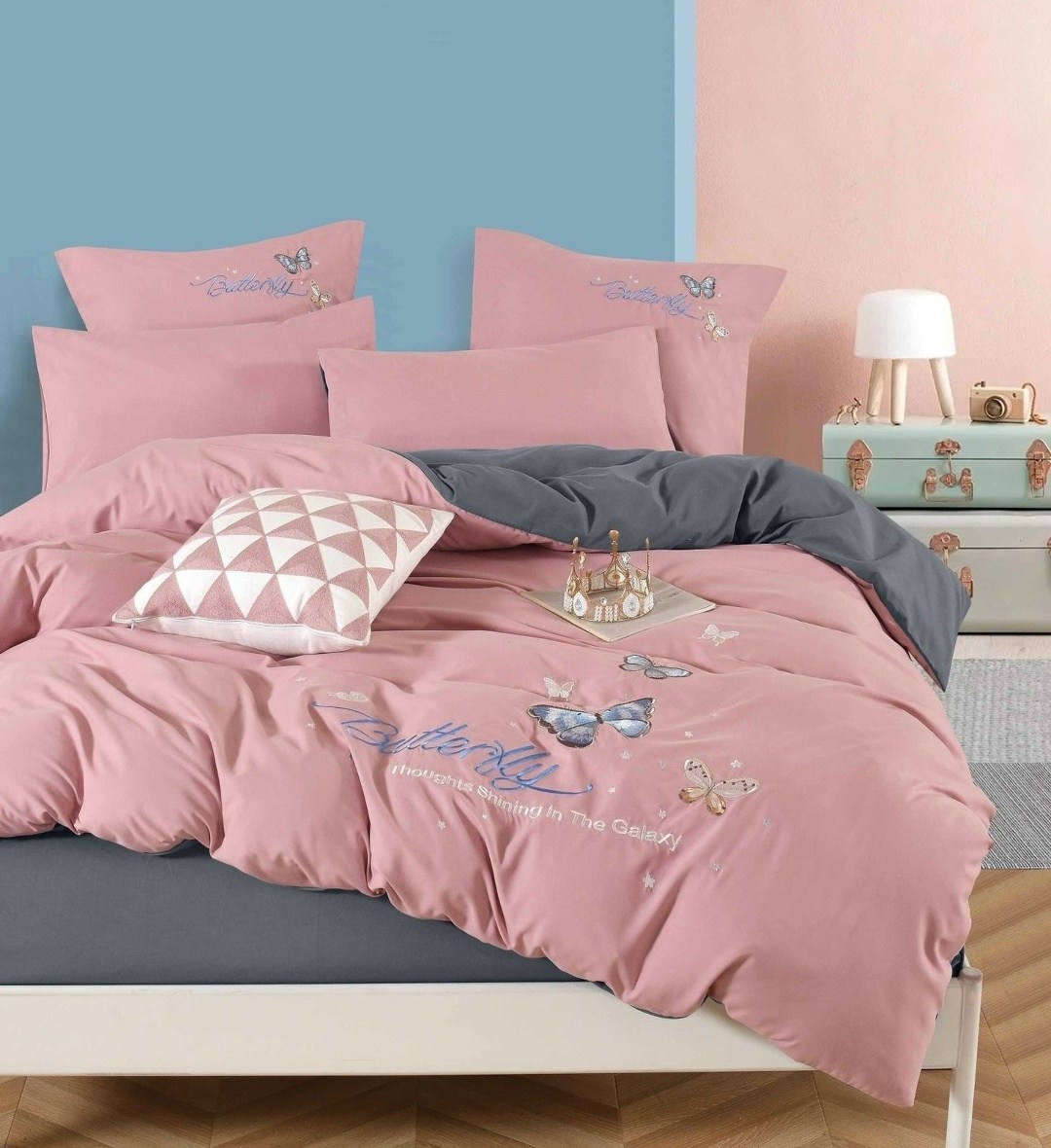 комплект постельного белья mency butterfly сатин,комплект постельного белья mency,комплект постельного белья mency сатин,комплект постельного белья butterfly евро,постельное менси жатка