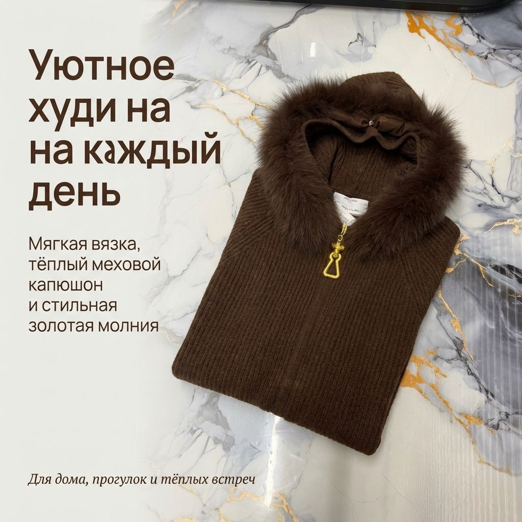 женские кофты,женский свитер luxyonuo с капюшоном,женский вязаный кардиган с капюшоном, свободный меховой воротник, однотонное пальто, дизайн на молнии,молочно-белый вязаный кардиган с большим меховым