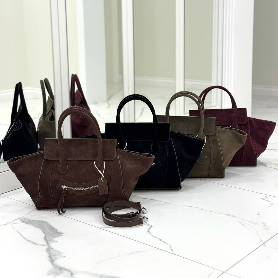 замшевая сумка celine phantom шоппер,замшевые сумки,большая замшевая сумка селин,сумка,сумка женская замшевая