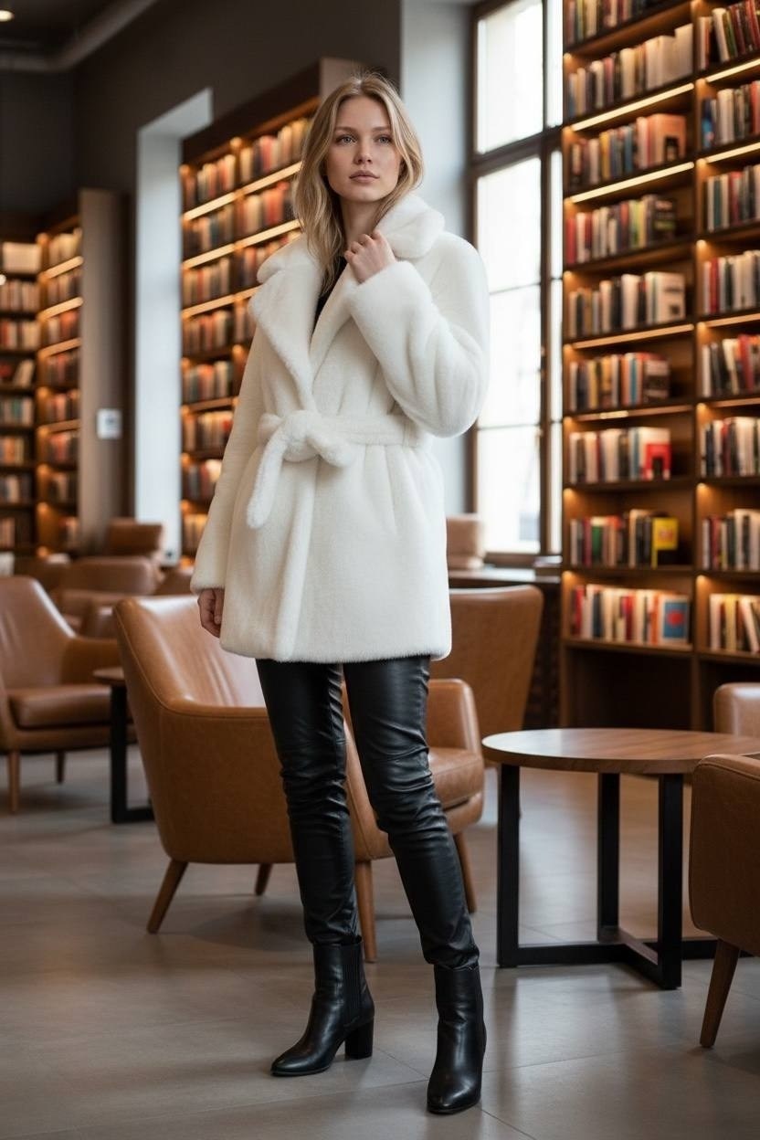 шубка,белая норковая шуба,женская шуба,искусственная шуба,белая шуба