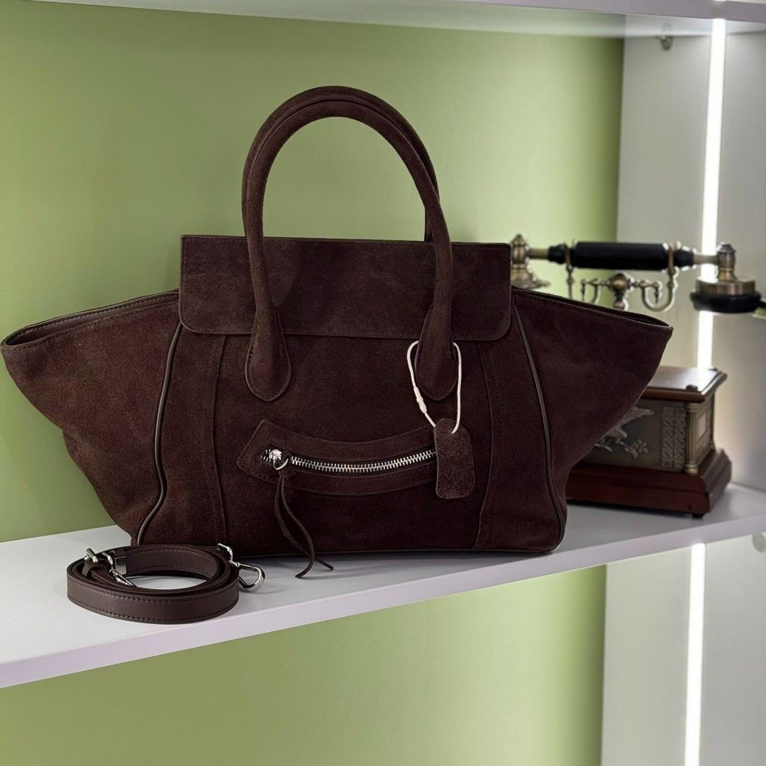 замшевая сумка celine phantom шоппер,замшевые сумки,большая замшевая сумка селин,сумка,сумка женская замшевая