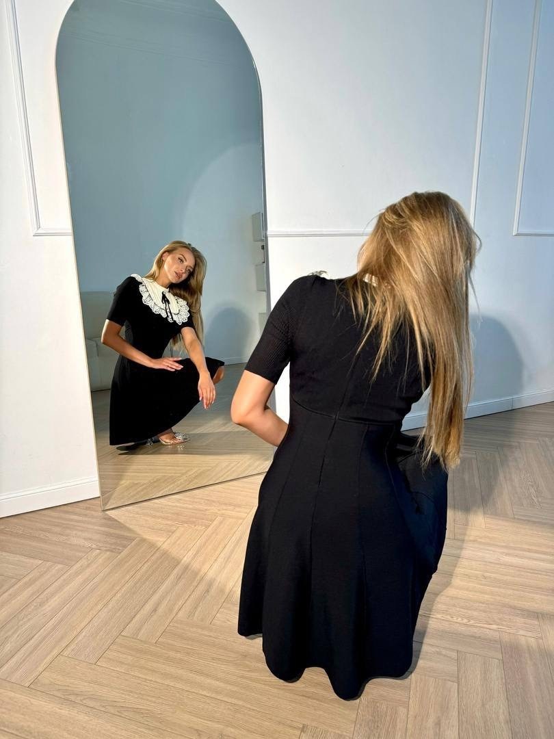 черное платье с белым воротником,платье с воротником,школьное платье с воротником,черное школьное платье с воротником,платье короткое черное с белым воротником vetka