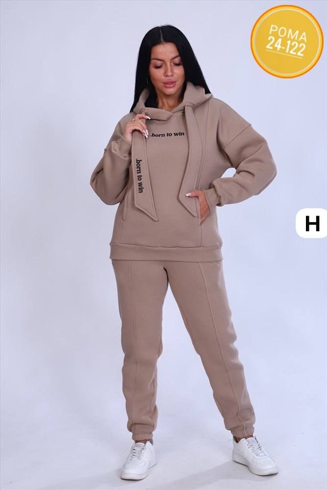 костюм женский с капюшоном,костюм женский с начесом,костюм женский на флисе,костюм женский теплый,костюм женский 7163 лика дресс