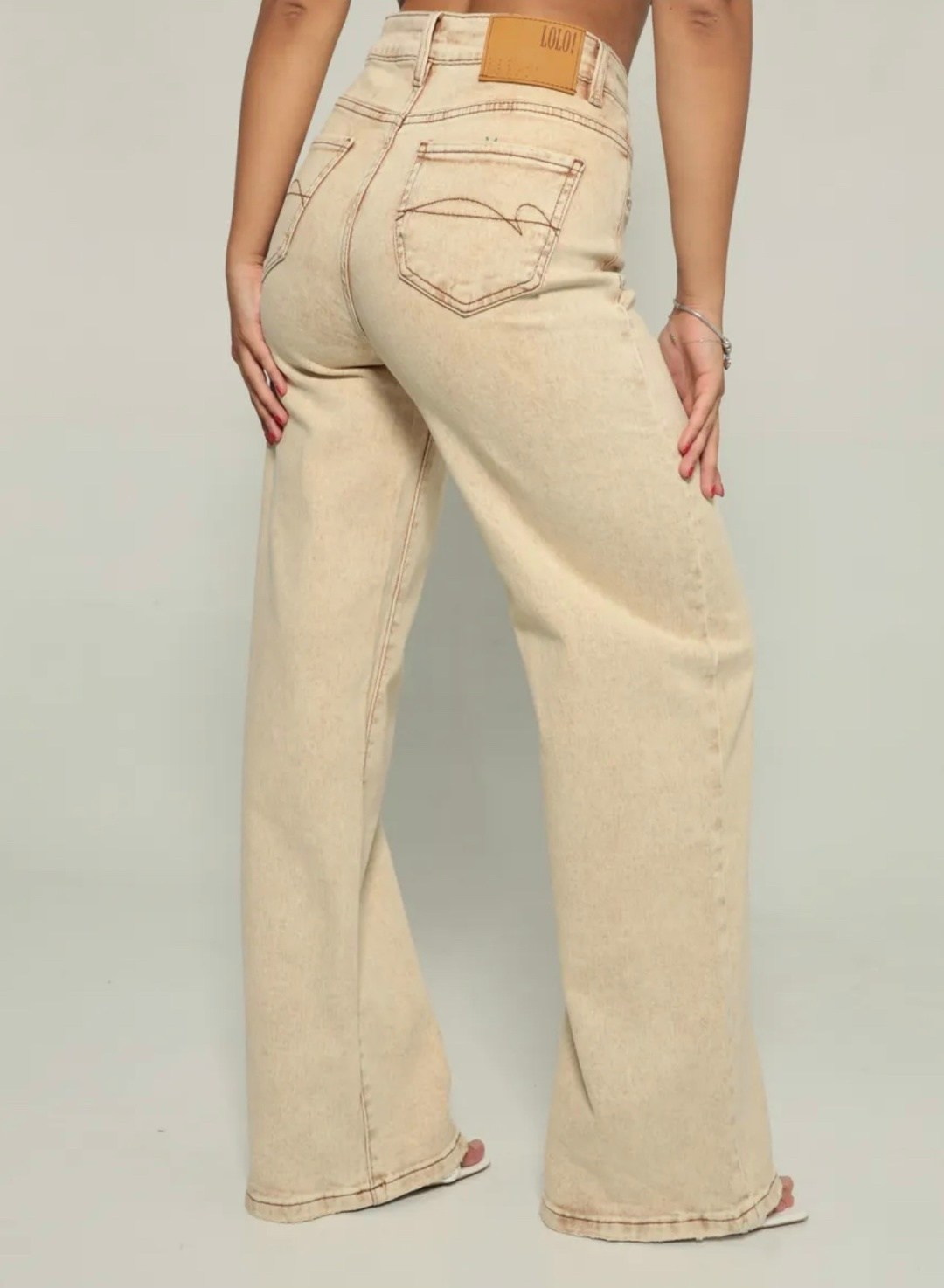 бежевые джинсы,джинсы женские бежевые,бежевые джинсы женские широкие,женские джинсы,джинсы широкие с высокой посадкой lolo blues