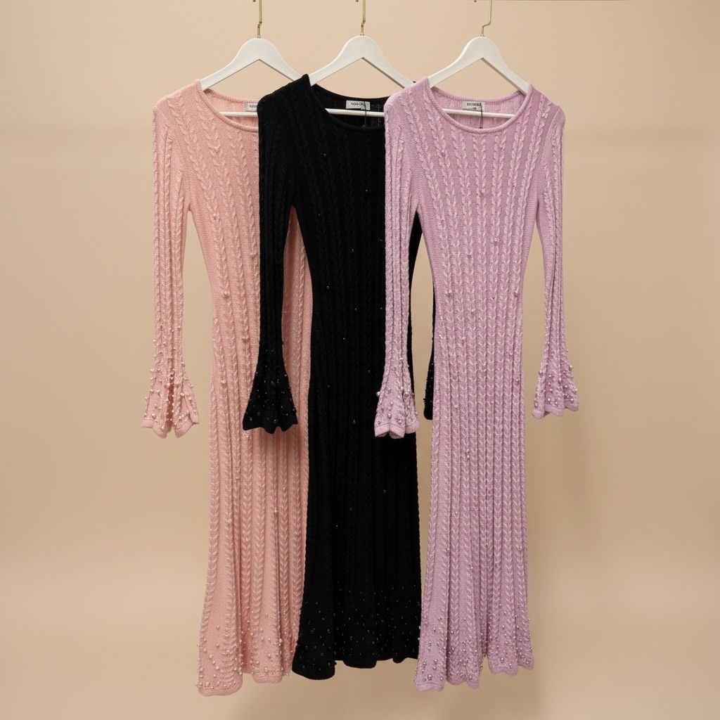 вязаное платье с длинным рукавом,трикотажное платье,платье вязаное женское,вязаное длинное платье,вязаное платье