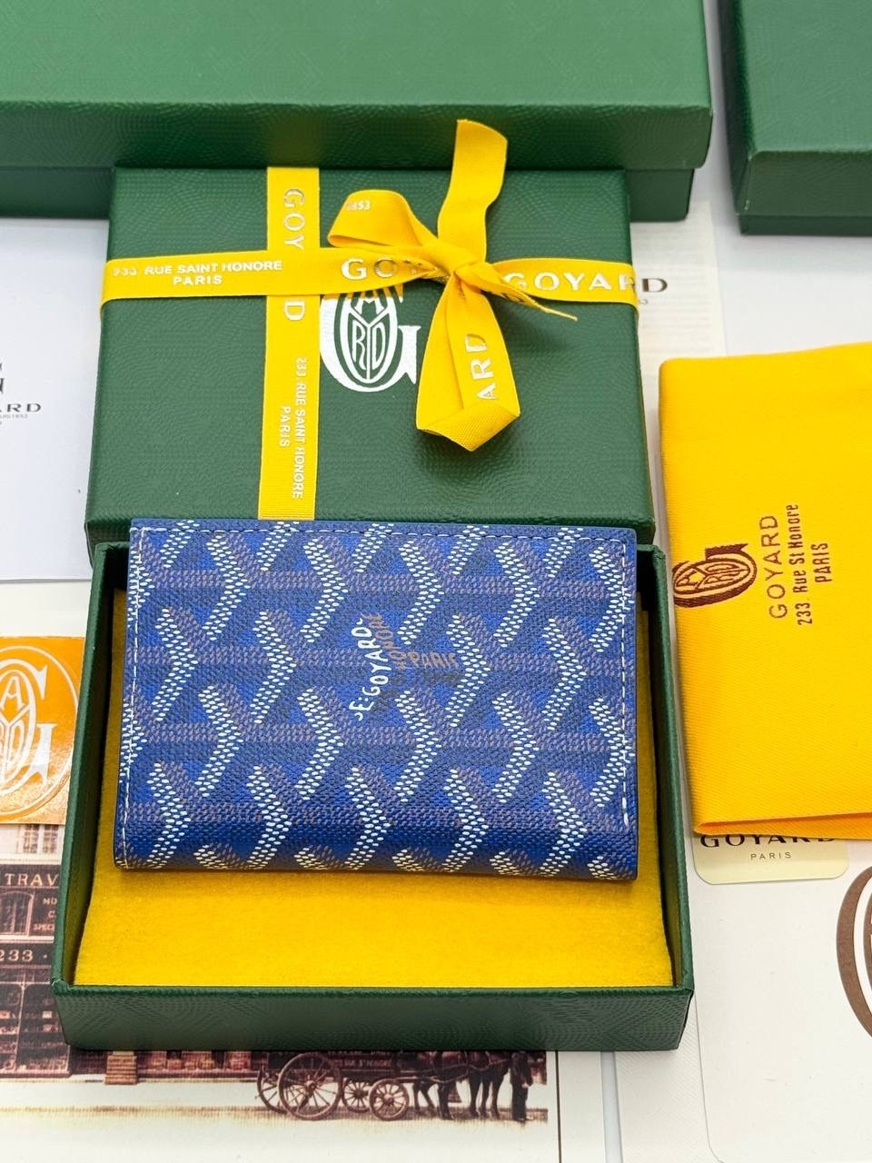 кошелек goyard,goyard кошелек зеленый,goyard wallet,мужские кошельки,брендовые вещи