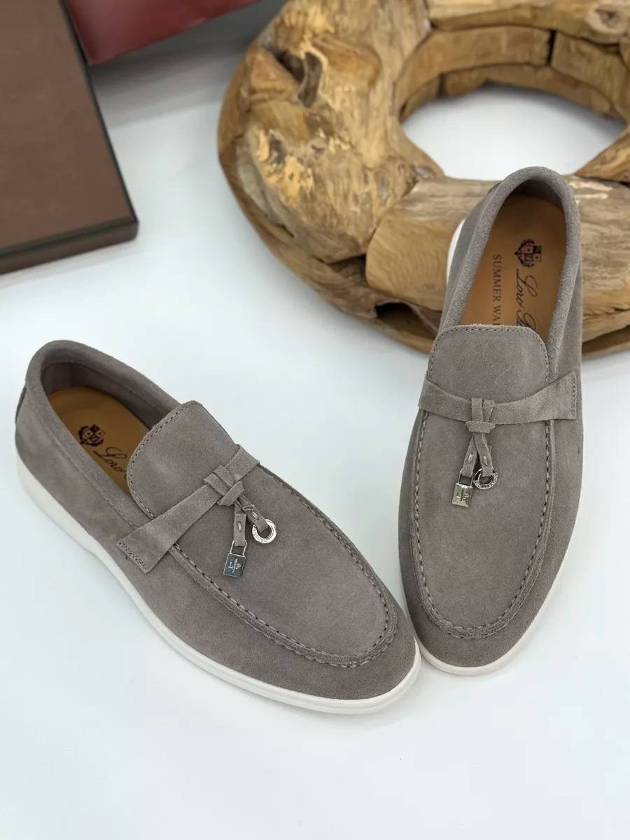 женские замшевые серые лоферы loro piana open walk,замшевые лоферы loro piana,лоферы женские loro piana,лоферы loro piana,серые женские лоферы loro piana