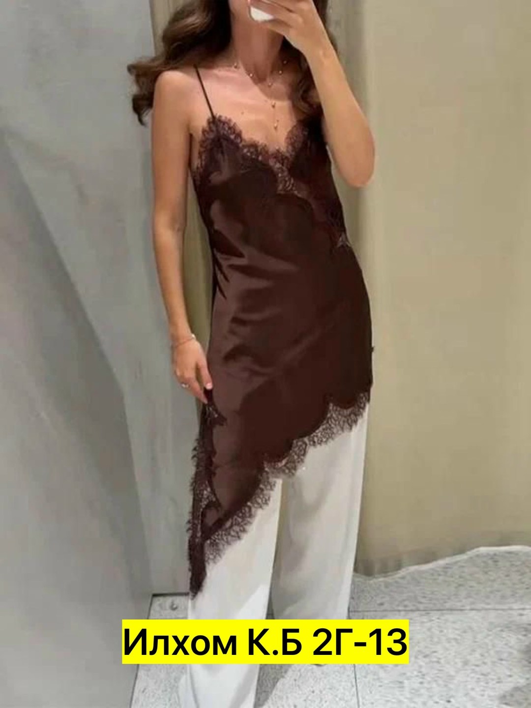 платье-комбинация с кружевом,майка с кружевами,платья шелк с кружевом,топ с кружевом,платье-комбинация с кружевом bnzr-015