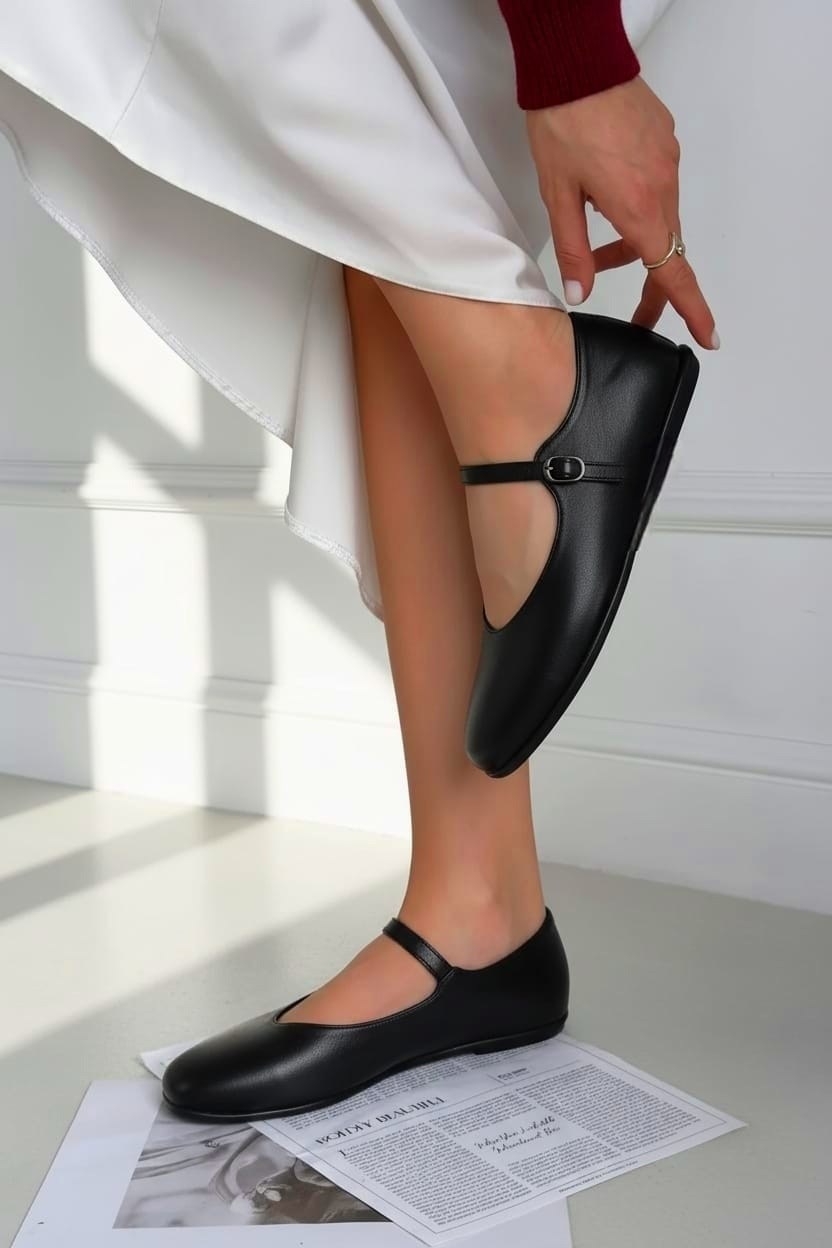 женские повседневные туфли на плоской подошве,туфли женские на плоской подошве,женские туфли на плоской подошве qutaa,туфли на плоской подошве,балетки черные