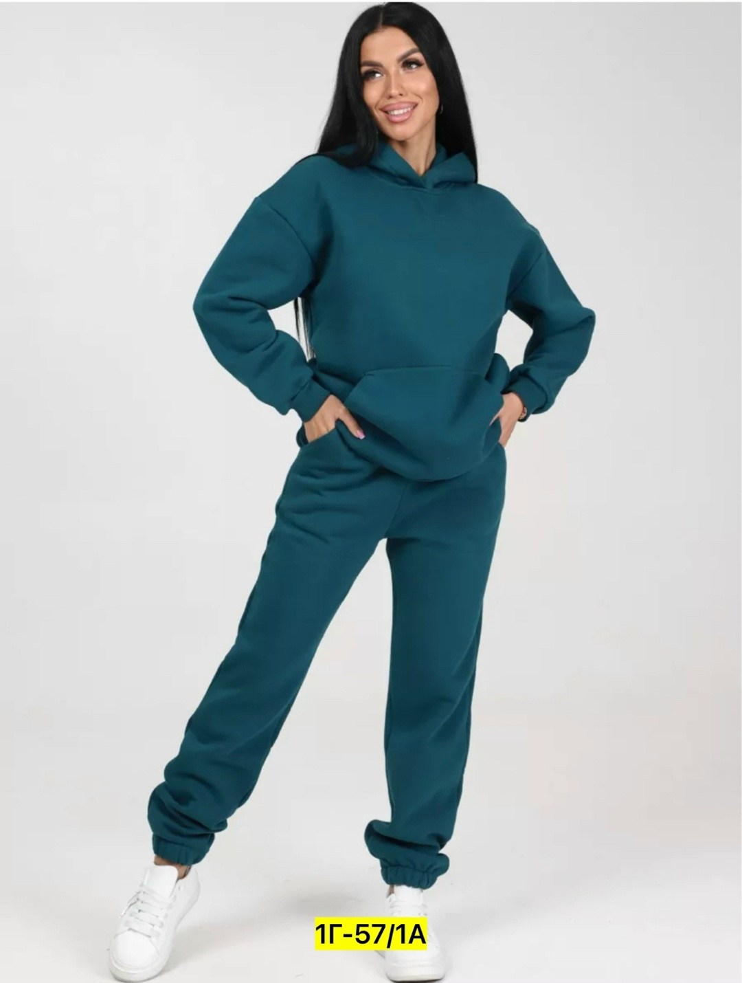 костюм с начесом стиль oversize - xxi - изумрудный,костюм теплый женский с начесом,костюм женский из футера,спортивный костюм женский,костюм спортивный