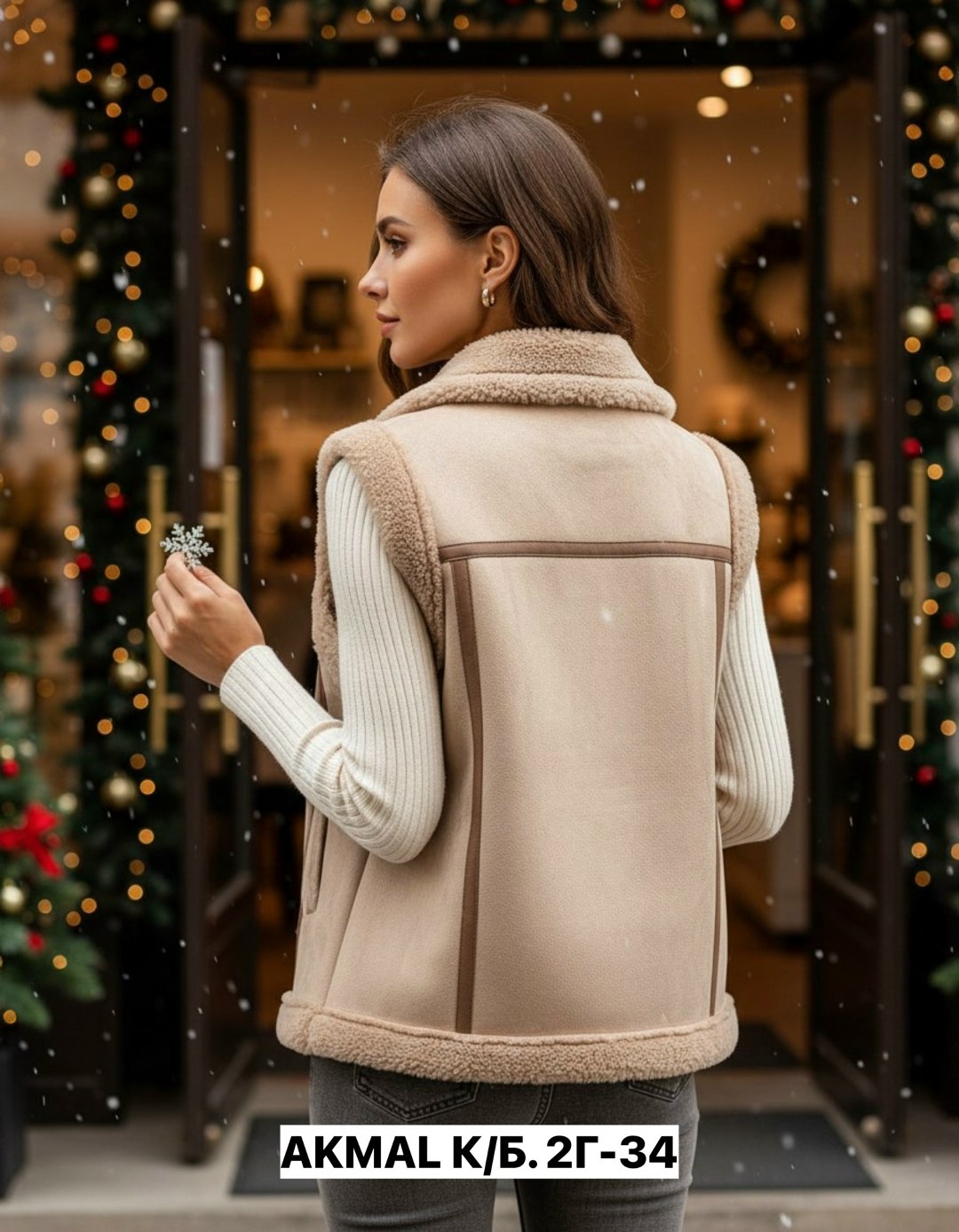 жилетка дубленка утепленная меховая onesize skara,жилет дубленка,жилетка женская дубленка,жилет из дубленки,жилетка дубленка авиатор утепленная glossy style