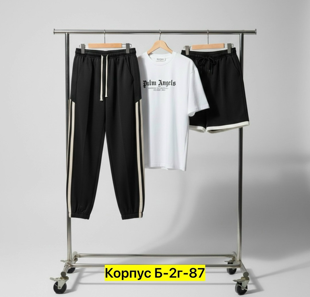 спортивный костюм palm angels,костюм palm angels в черном цвете,спортивные мужские костюмы,palm angels костюм,спортивные костюм