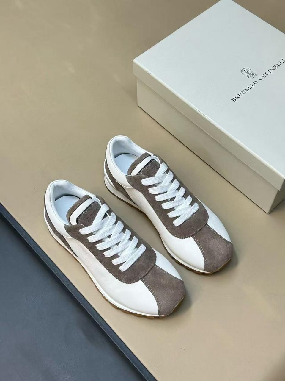 brunello cucinelli кроссовки,кожаные кроссовки brunello cucinelli,комбинированные кроссовки brunello cucinelli,кеды brunello cucinelli,