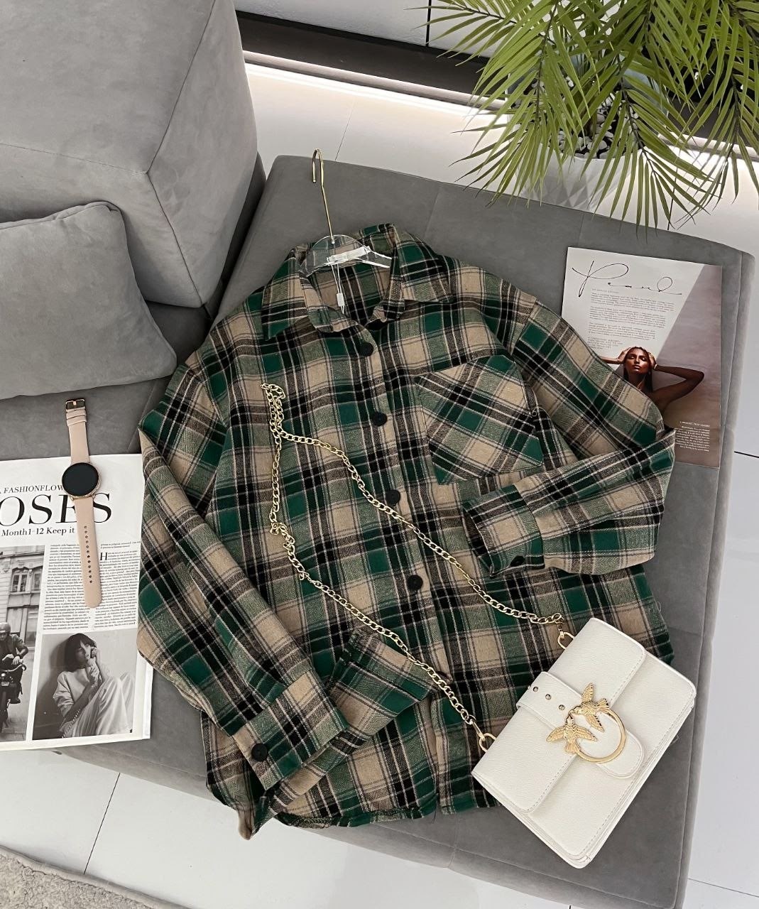 рубашка женская оверсайз в клетку,рубашка в клетку женская,женская рубашка,рубашка в клетку,рубашка в клетку с майкой beststyle