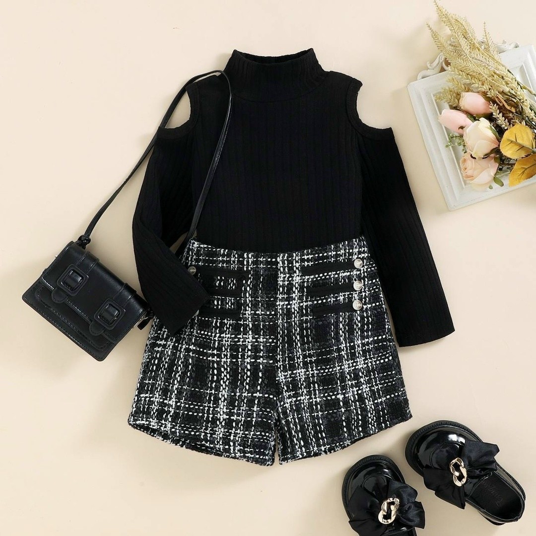 комплект одежды для маленьких девочек,комплект осенней одежды для маленьких девочек,комплект одежды для девочек,комплект одежды для маленьких девочек из двух,комплект одежды для детей