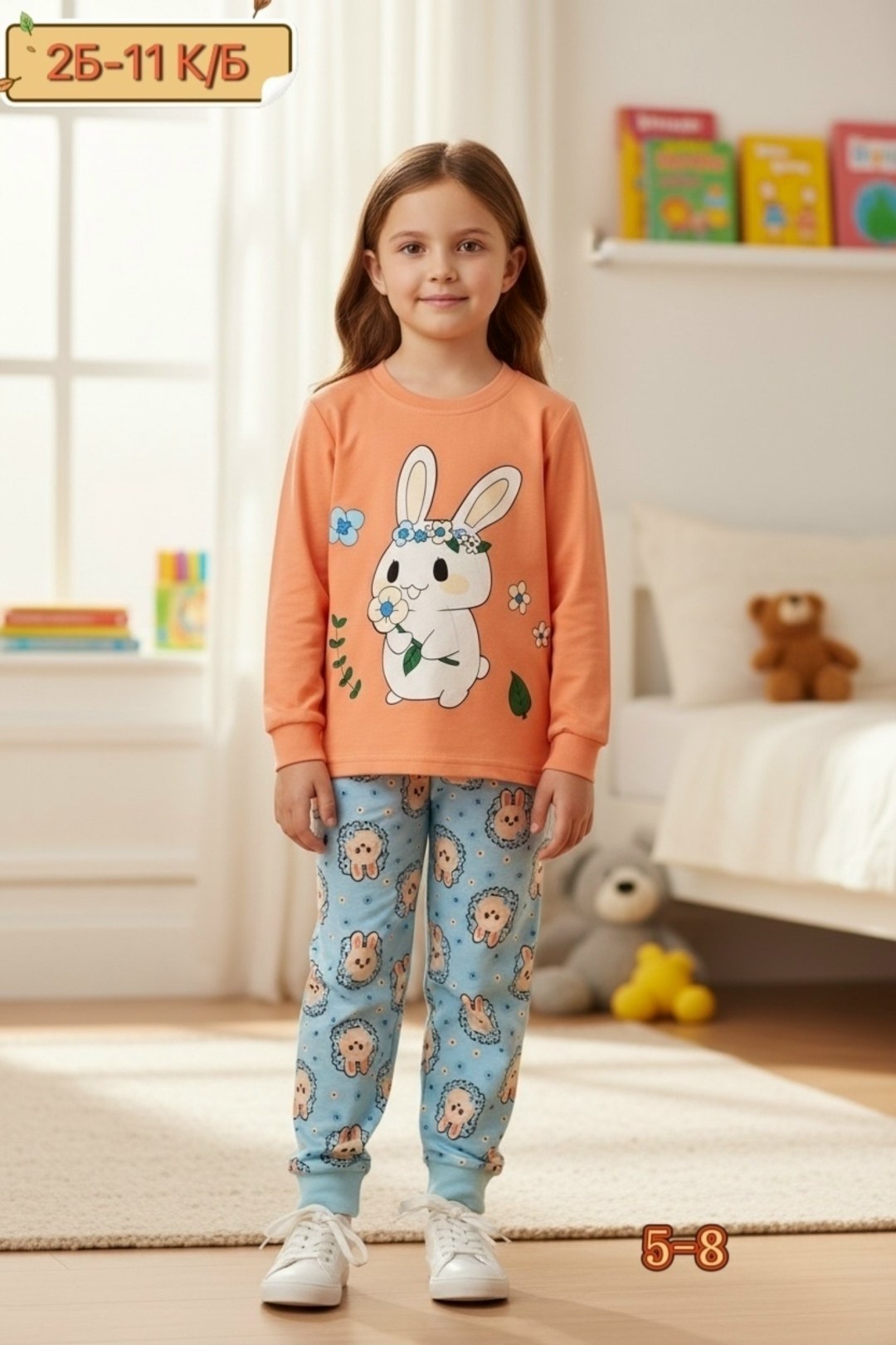 пижама для девочки,пижама sleepwear girls розовый кошка с бантом,пижама детская для девочек,хлопковая пижама для девочки bonito,пижама детская