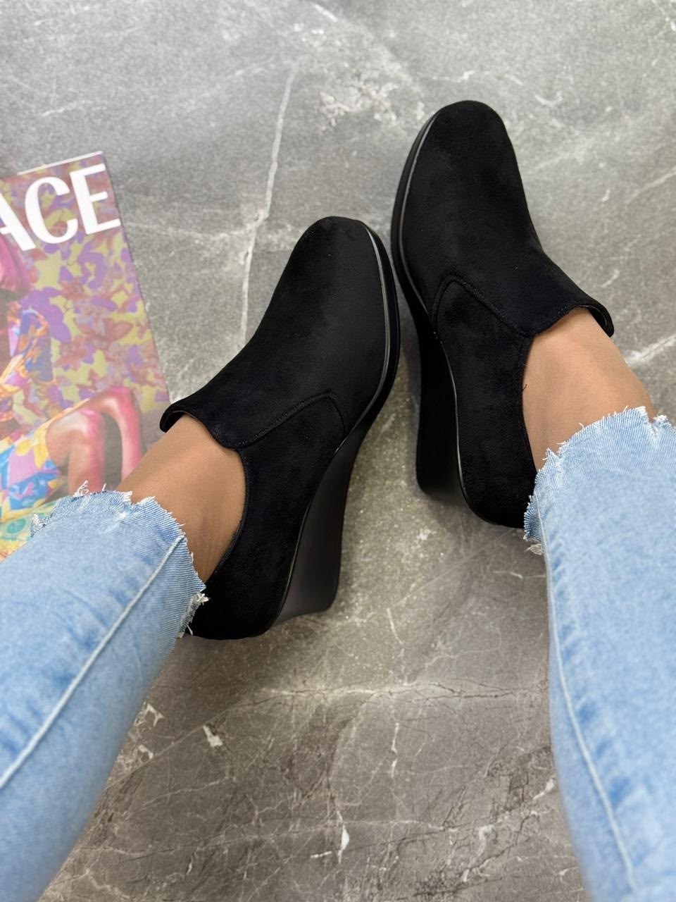 ,ботильоны женские,замшевые ботинки,женские ботильоны на платформе,ботильоны на танкетке