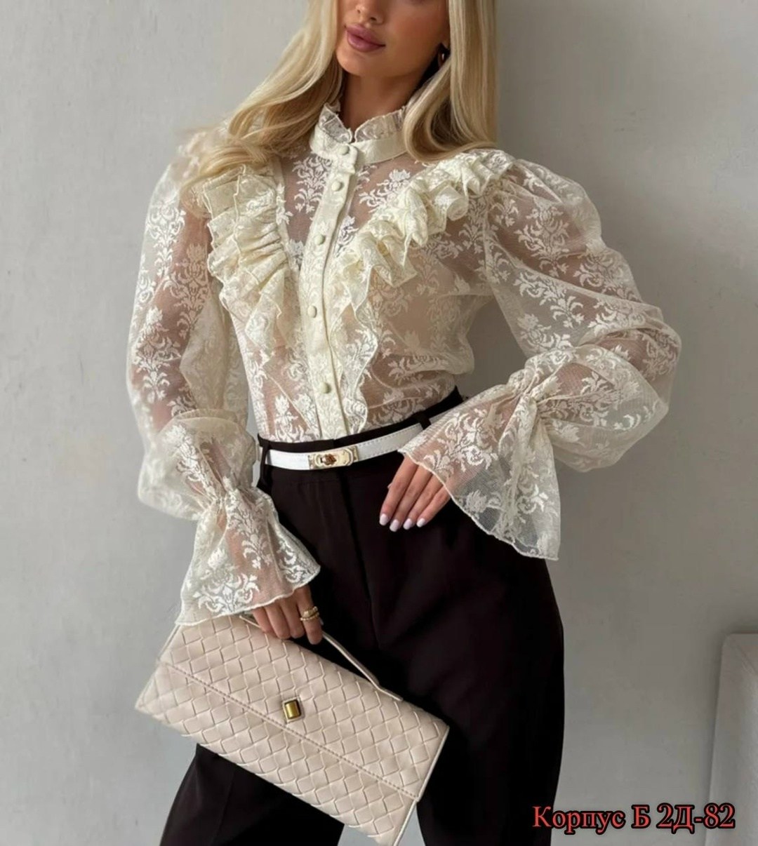прозрачная блузка,кружевная блузка нарядная disorelle,нарядная блуза,кружевная блузка,блузка нарядная с длинными рукавами vashbrend