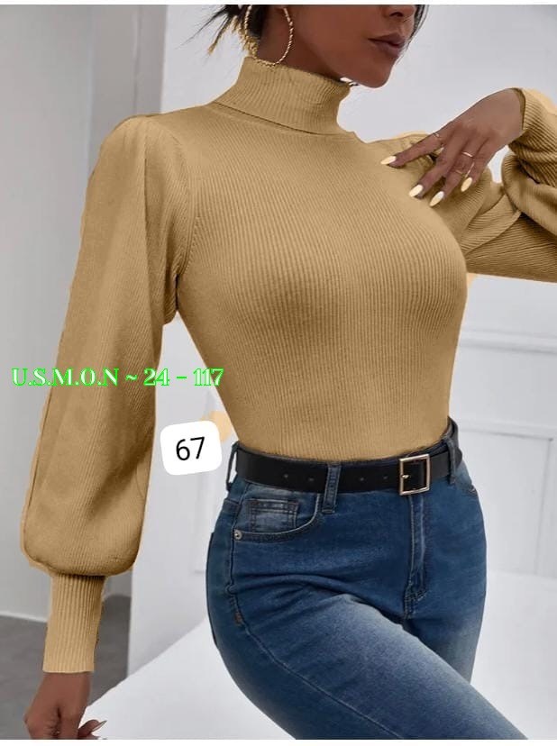 кофта лапша с рукавами фонариками,водолазка с рукавом фонарик,женская кофта,модные свитера,свитер с рукавом