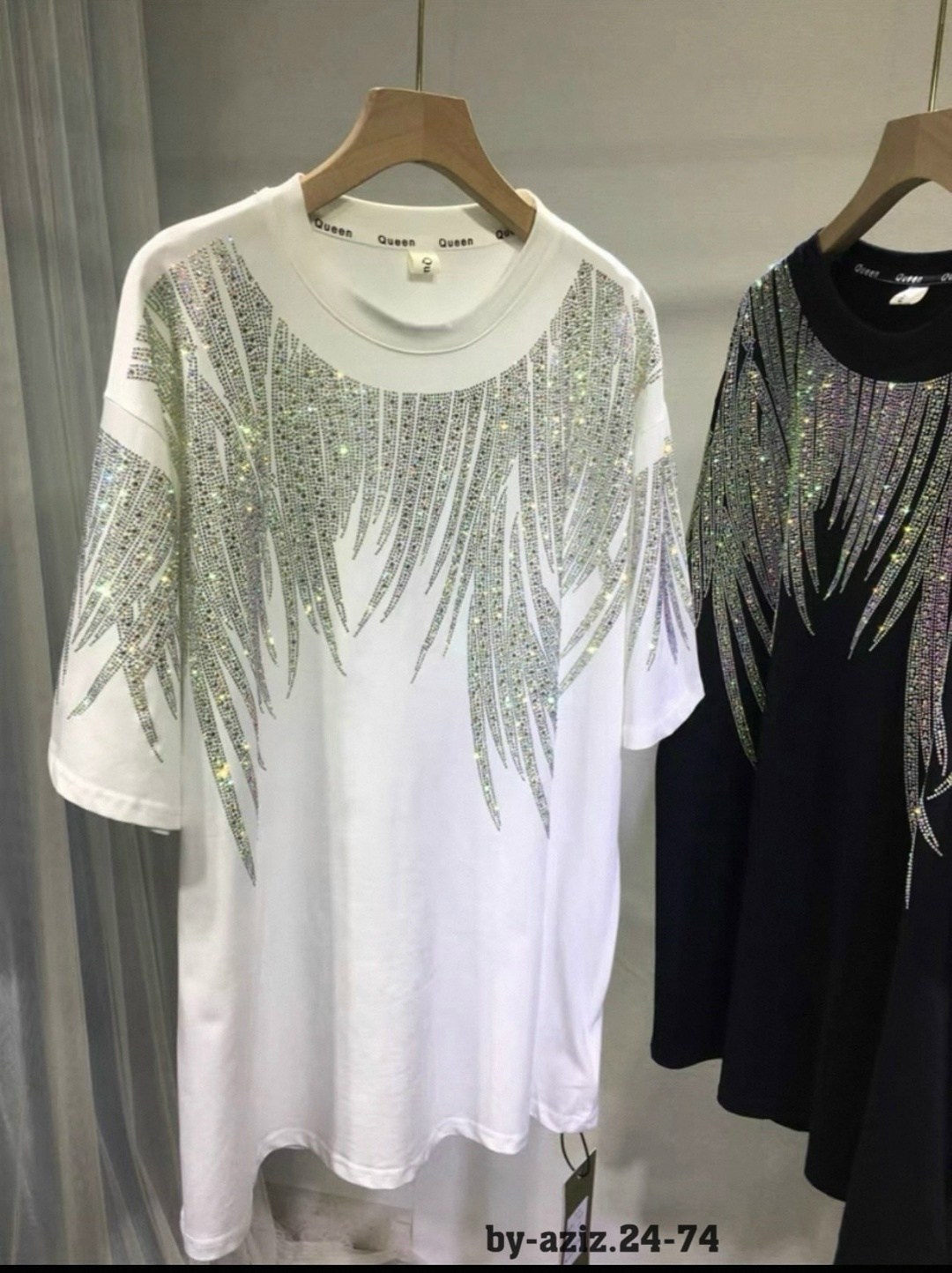 футболки большие размеры со стразами,футболка со стразами женская,туника со стразами,туника большие размеров,женские модные повседневные футболки