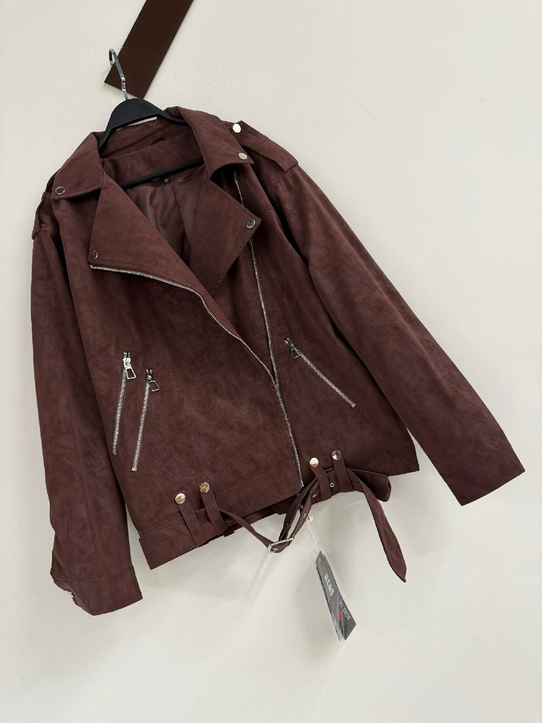 замшевая куртка косуха pull&bear с бахрамой,куртка косуха,замшевая куртка,куртка женская,косуха замшевая