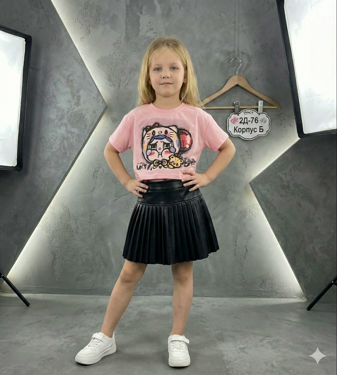 юбка детская deloras 19478j черный,юбка для девочек,черная юбка для девочки,футболки для девочек,юбка для девочки подростка